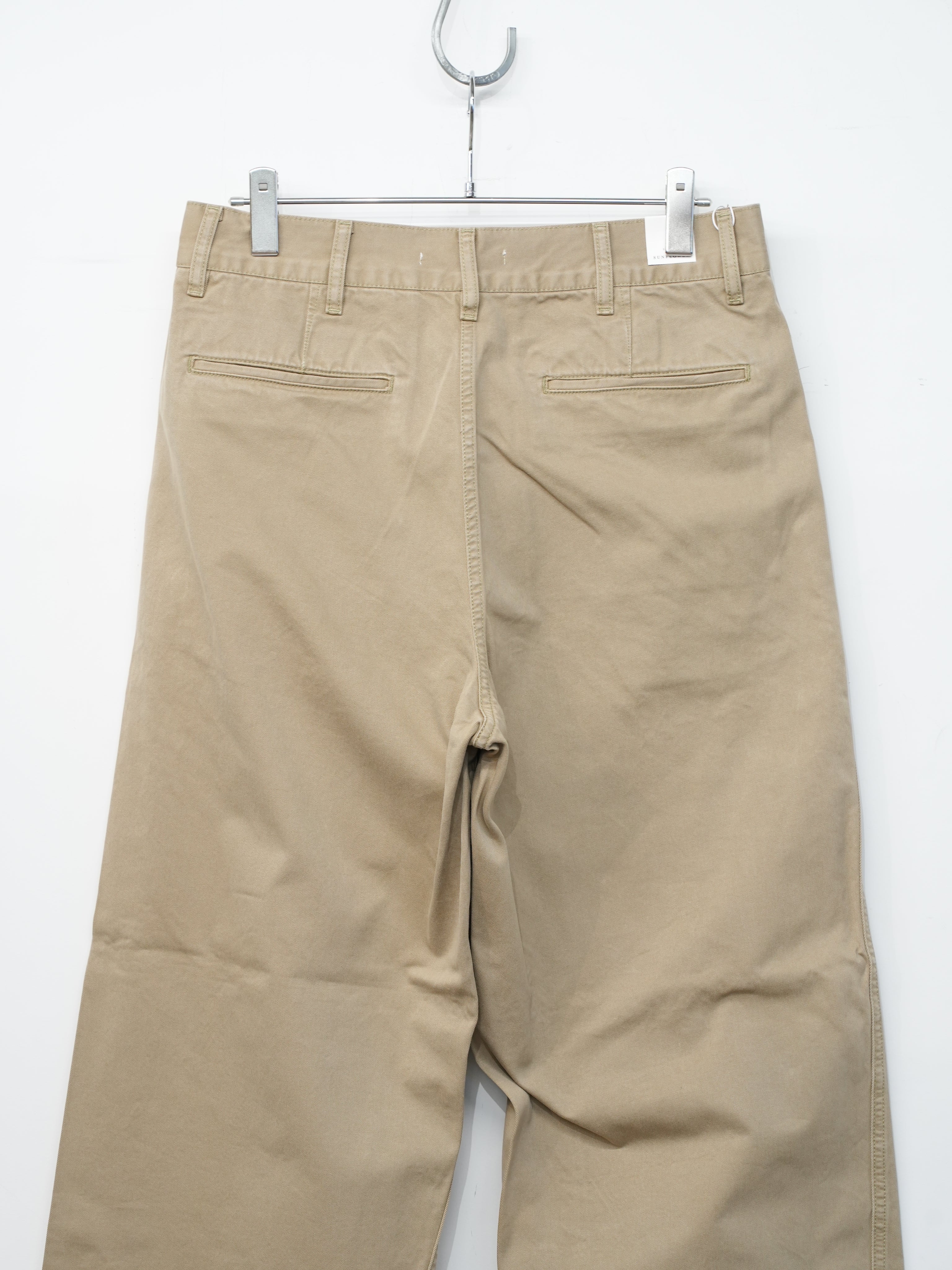 WIDE TWIST CHINO