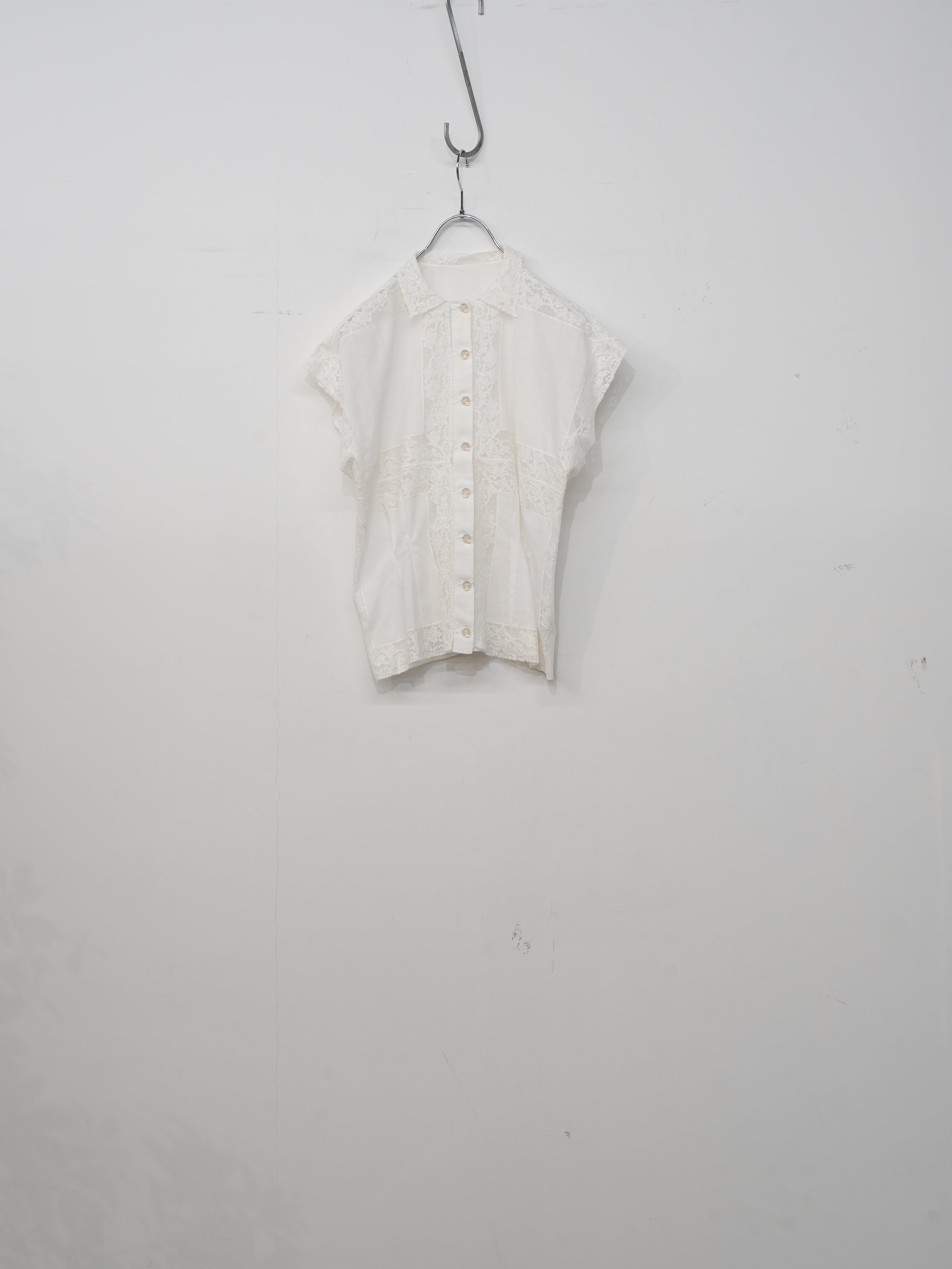 Khadi sleeveless shirt