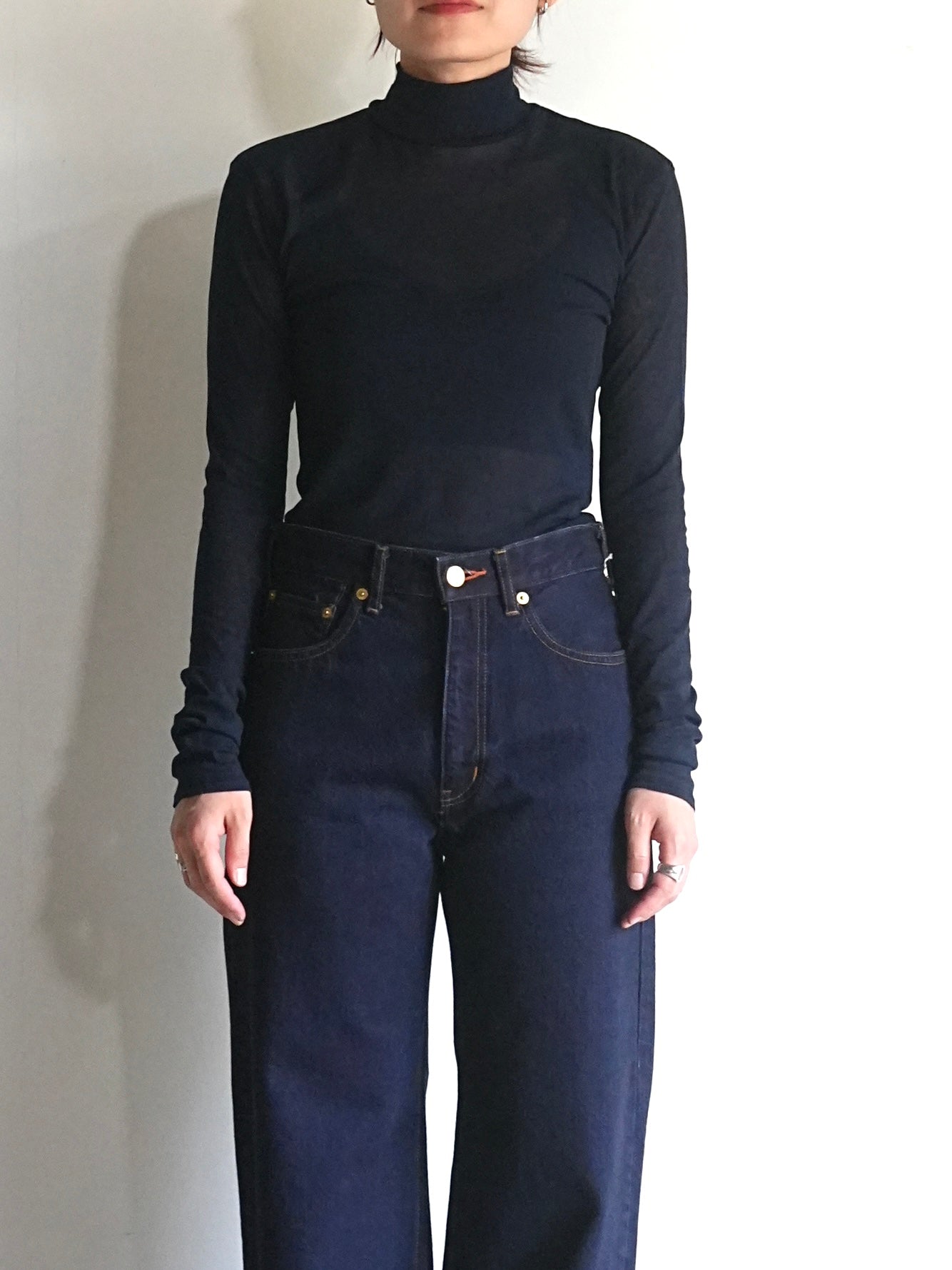 High Neck Cropped Top