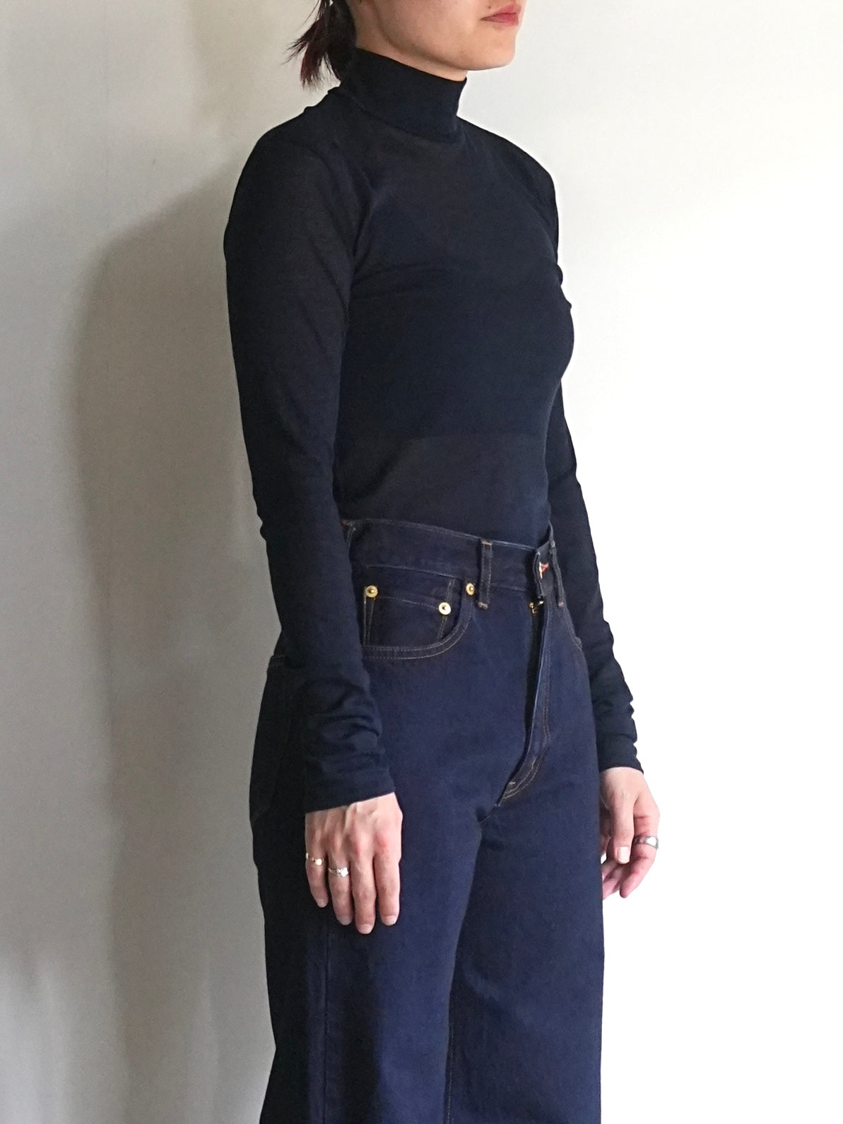 High Neck Cropped Top