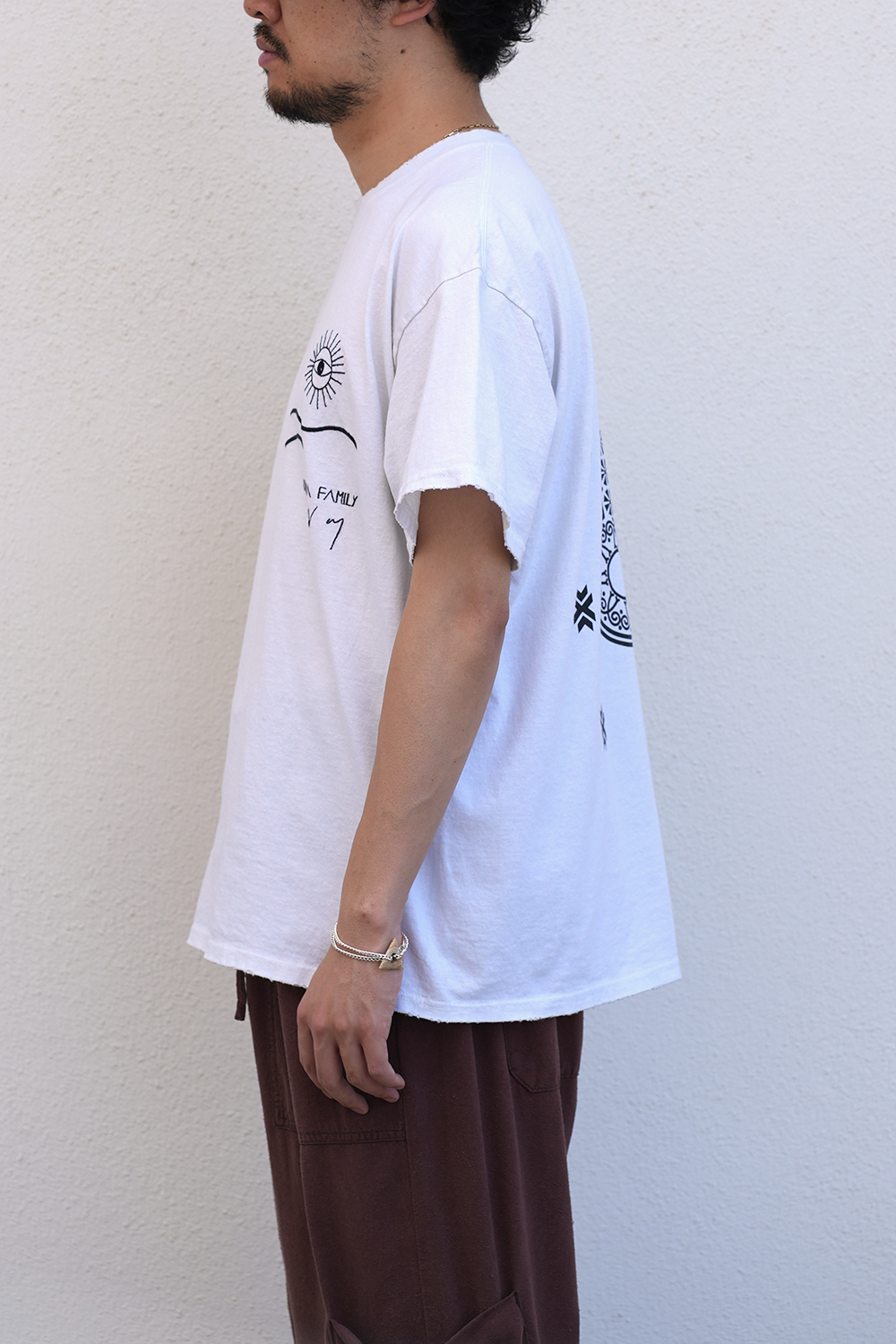 [ANCELLM/exclusive] ANCELLM × DIVINA FAMILY T-SHIRT(WHITE)