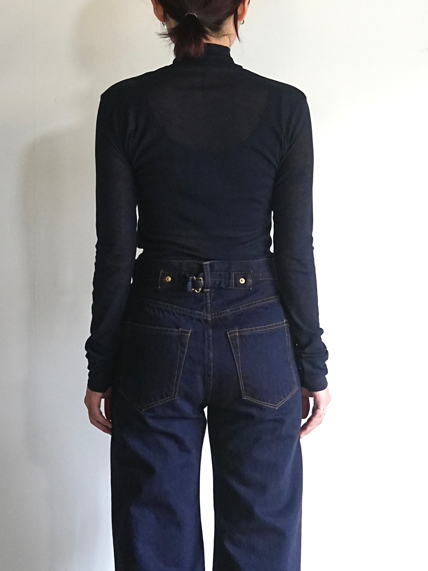 High Neck Cropped Top