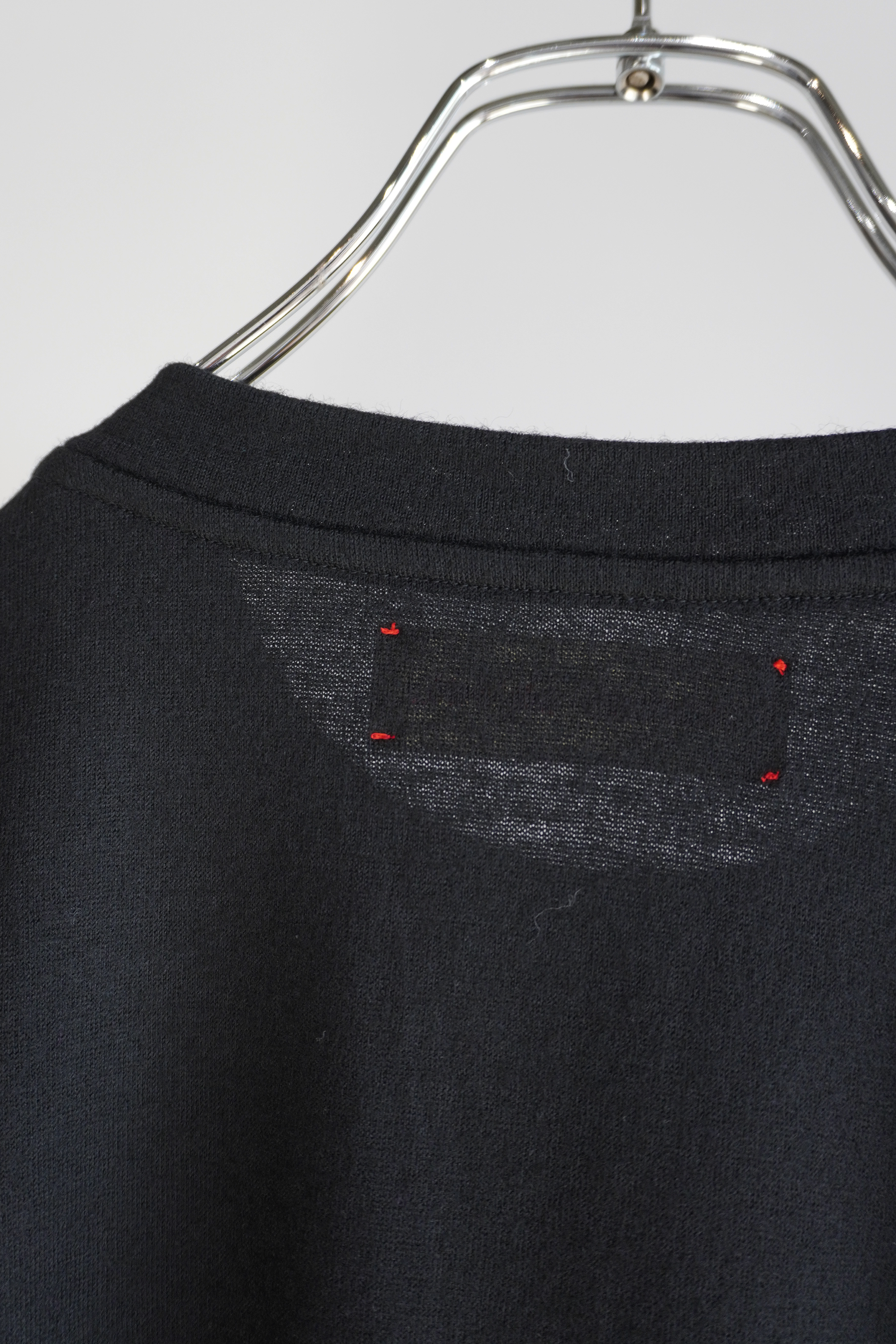 wool L/S top(BLACK)