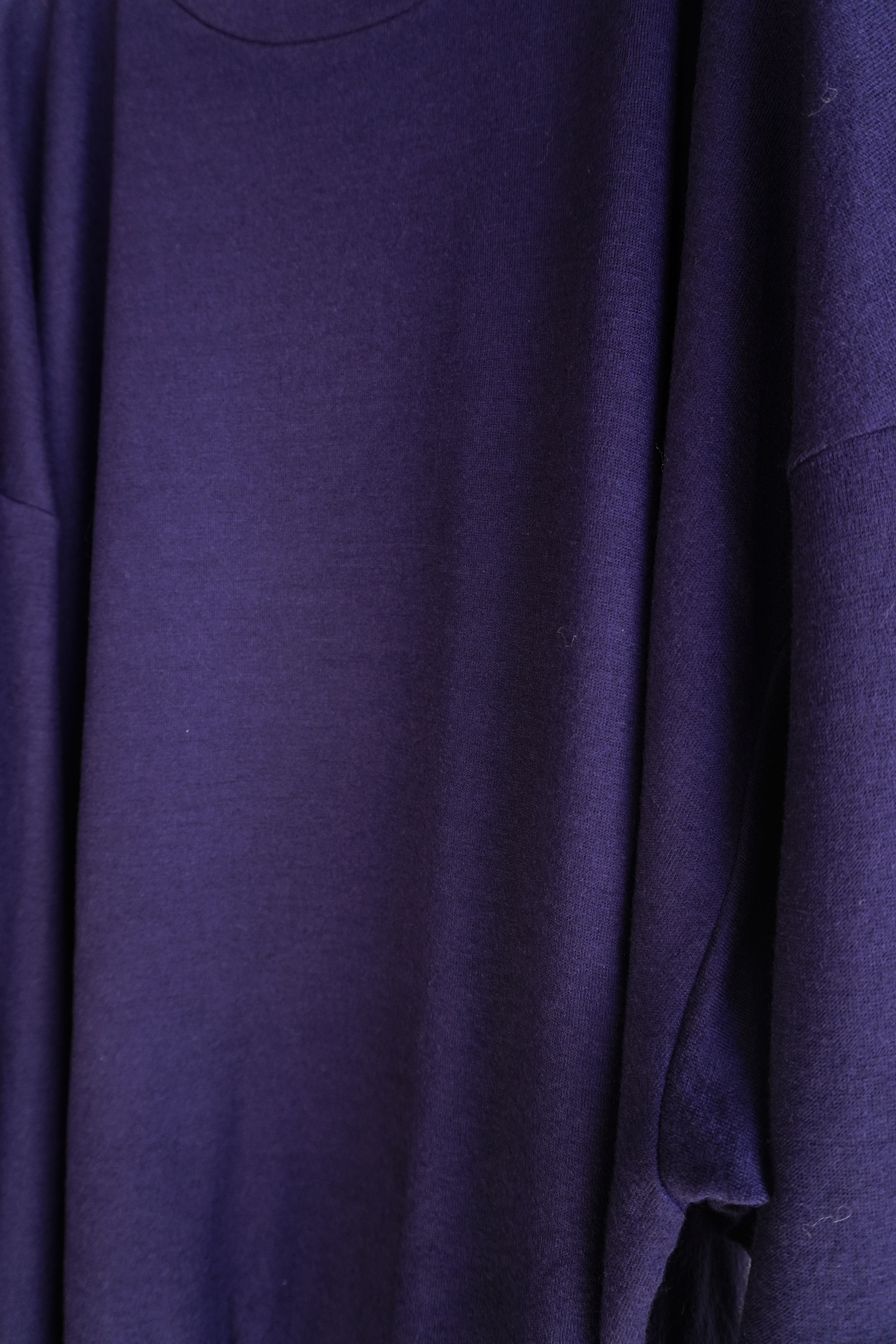 wool L/S top(DUSKY PURPLE)