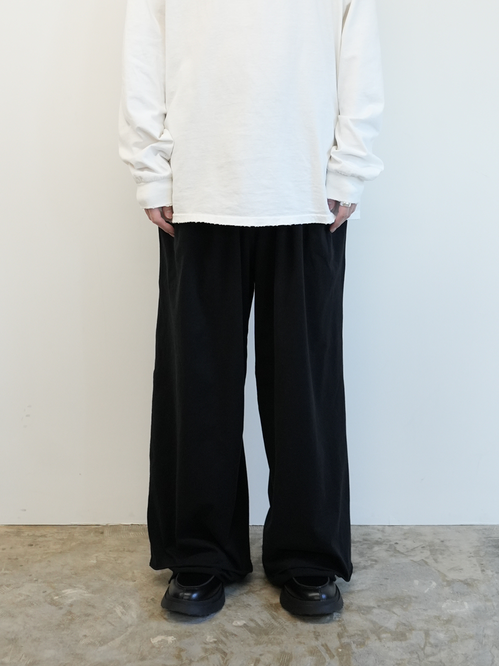 DRAPE WIDE EASY CUT SLACKS