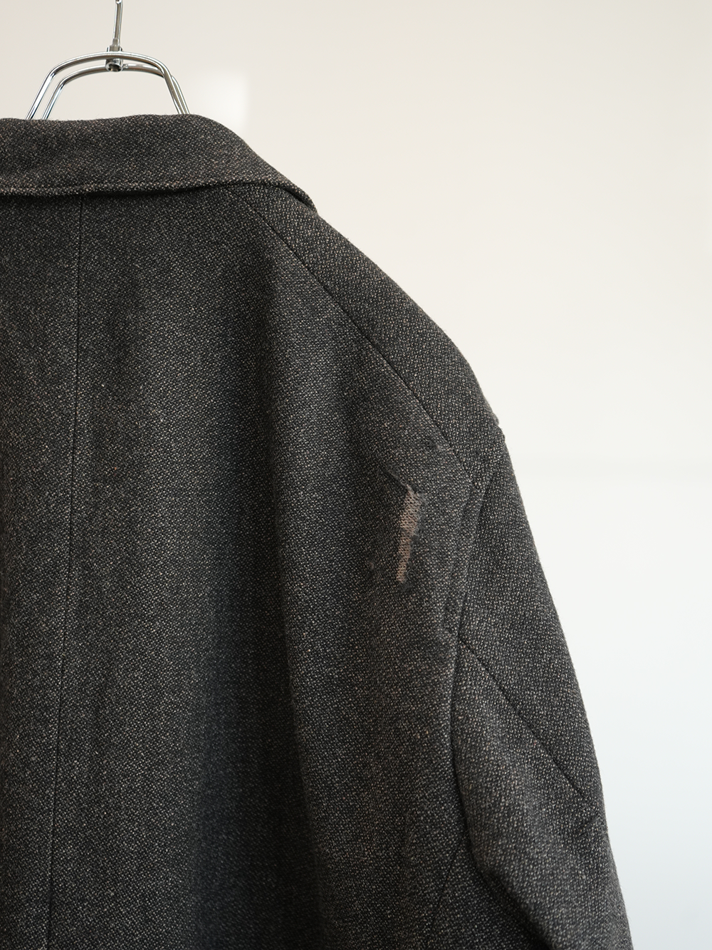 【ANCELLM/exclusive】TWEED CRASH JACKET(GRAY)