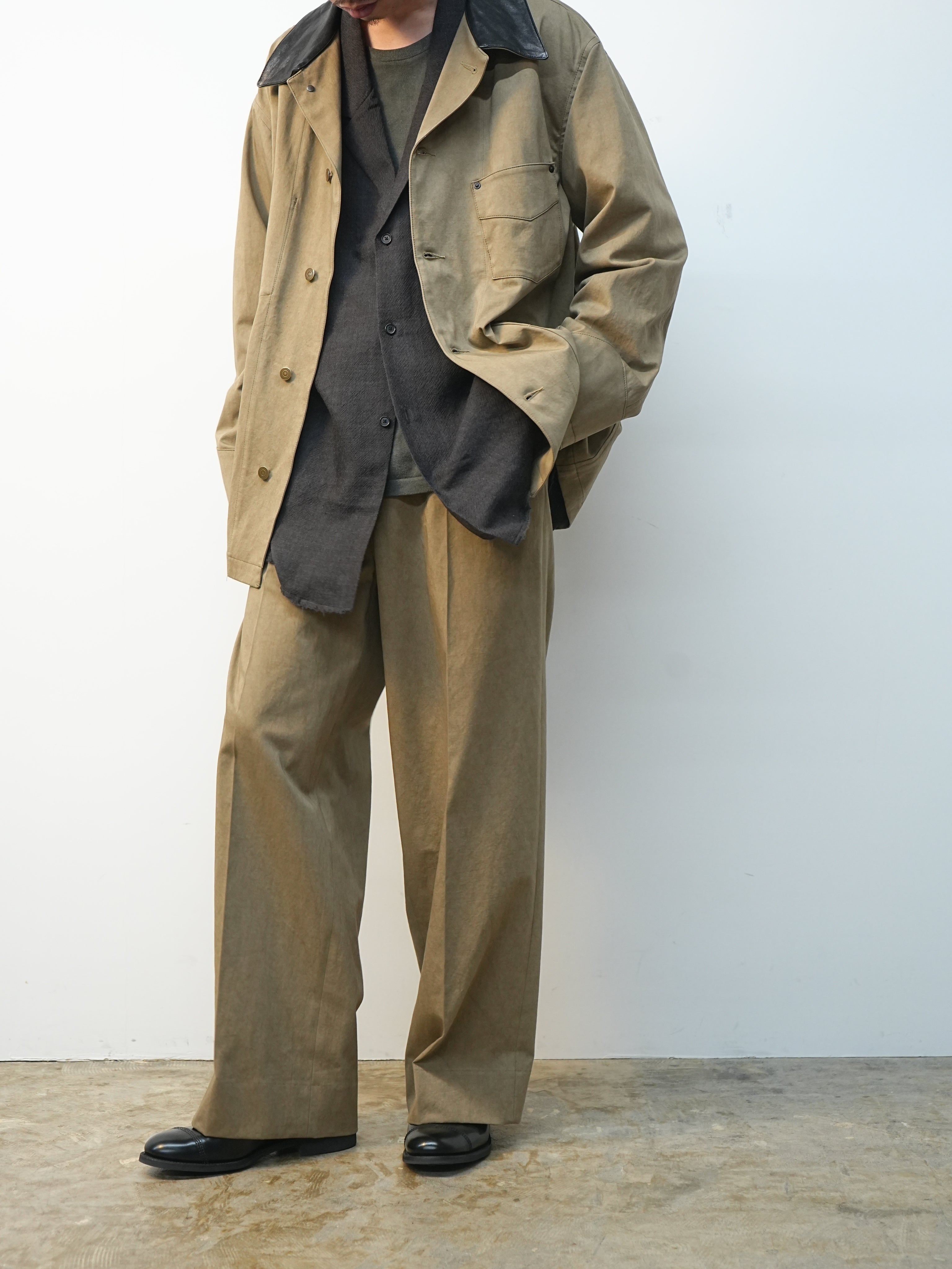 PIGMENT COTTON SLACKS