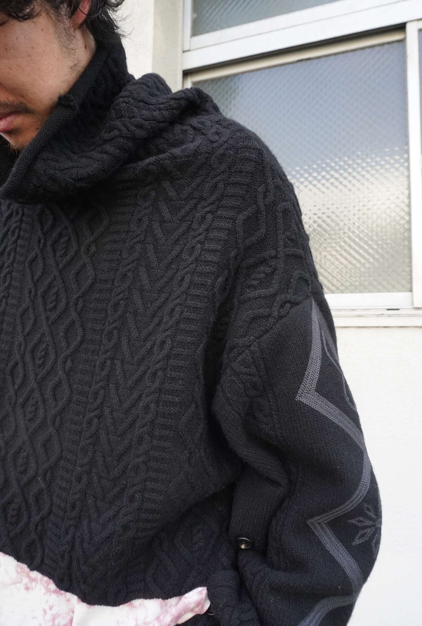 Over Knit Armor "FLOWERS"