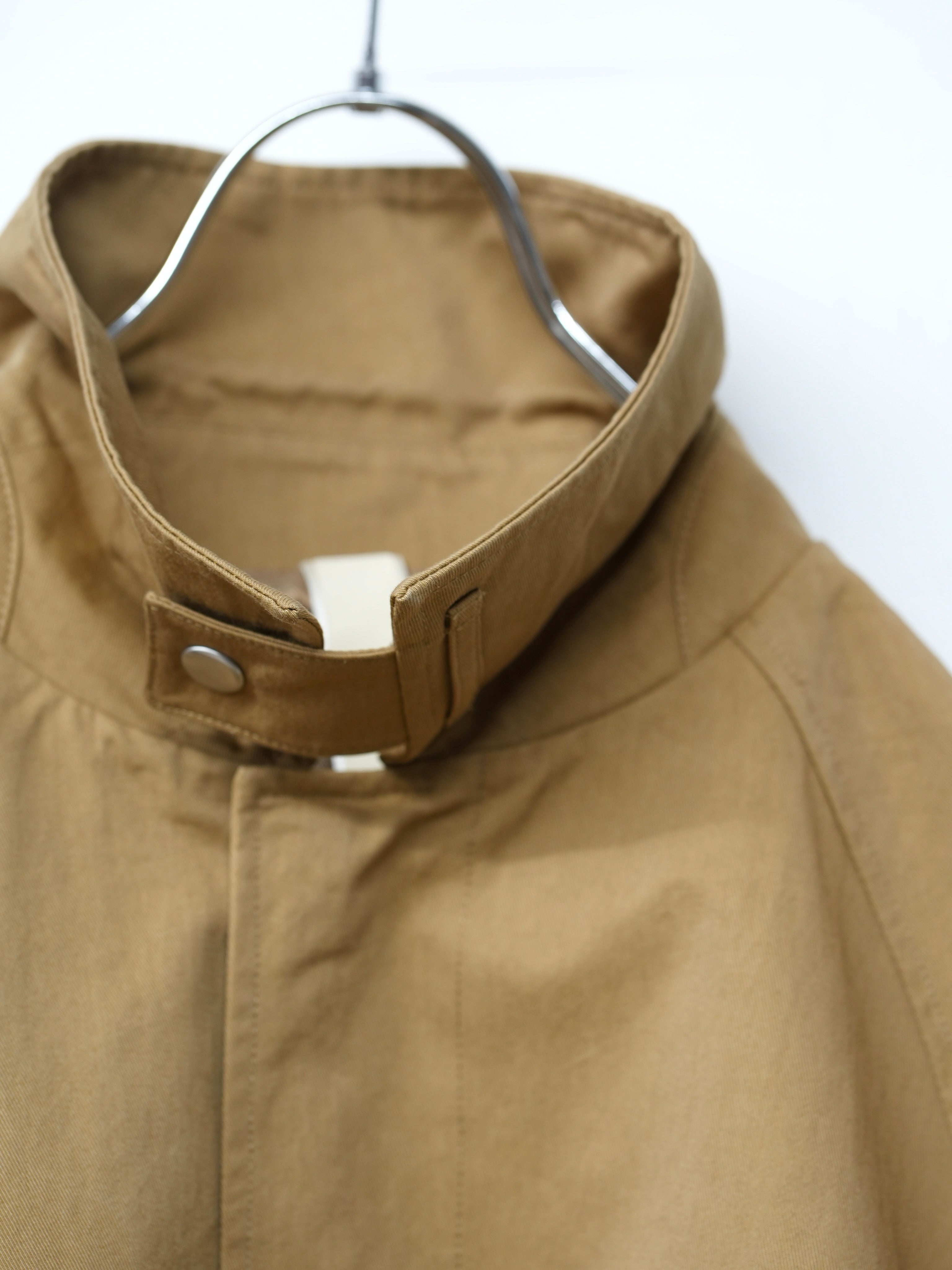 SHORT RAGLAN COAT(DARK SAND)
