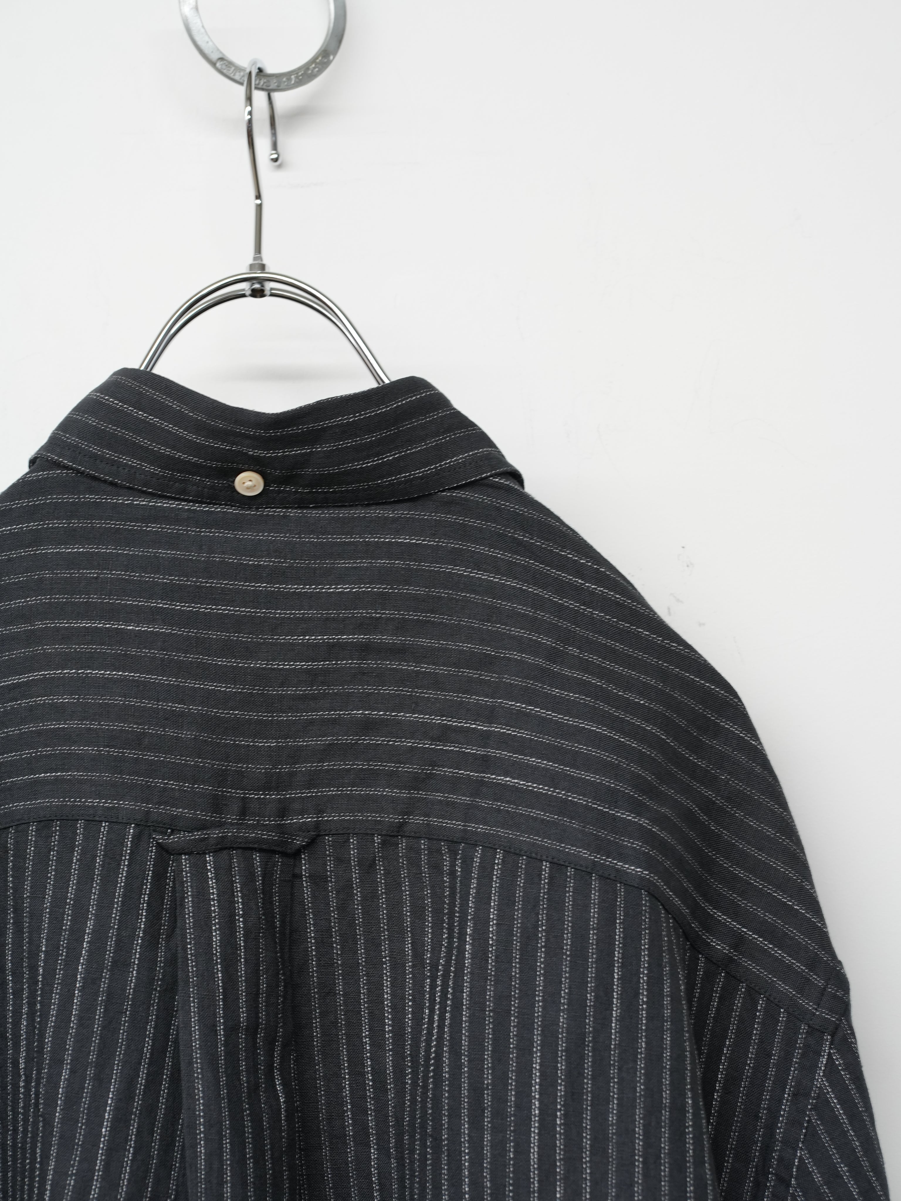 BUTTON DOWN SHIRT(BLACK)