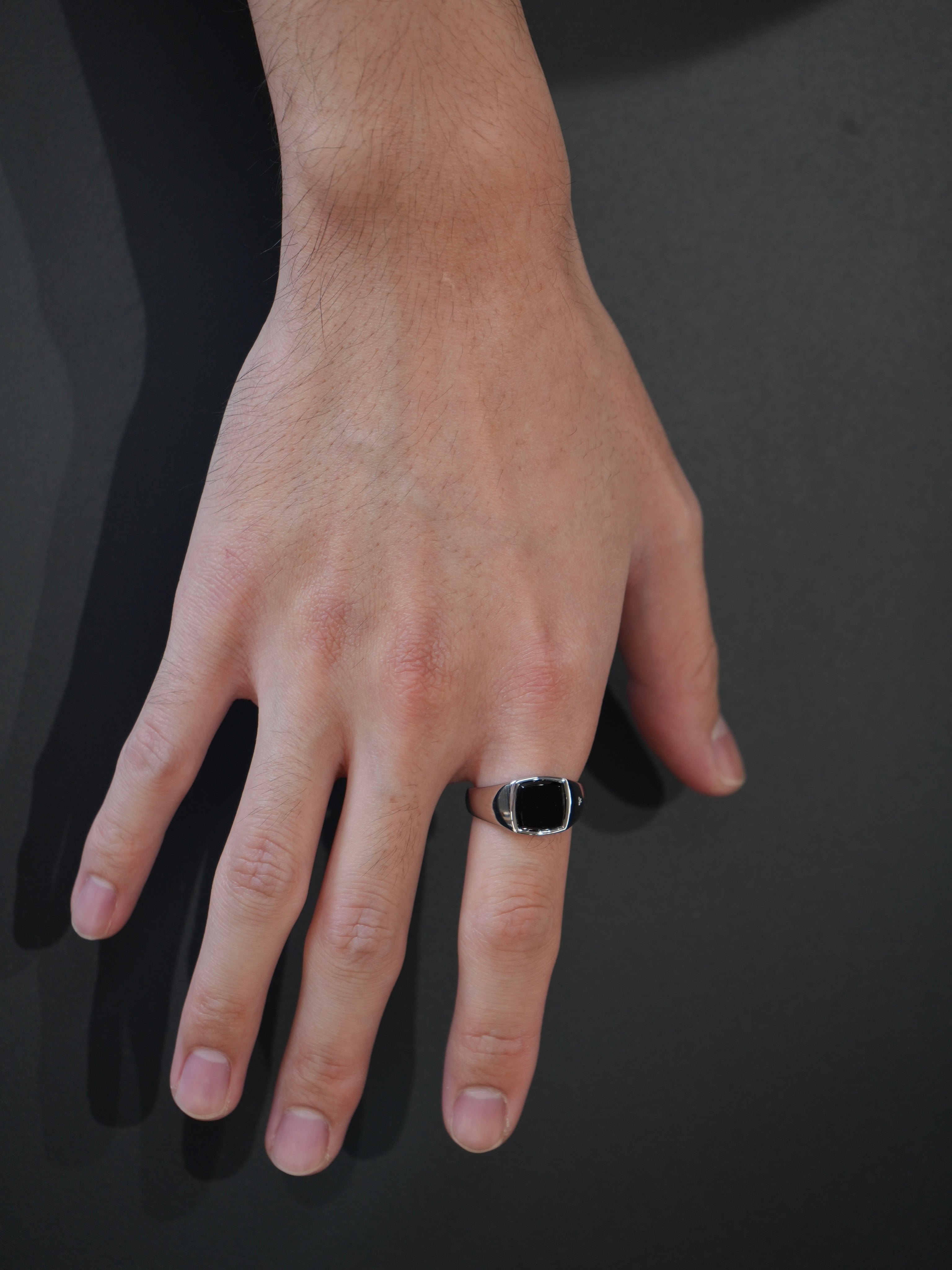 Kay Ring Polished Onyx