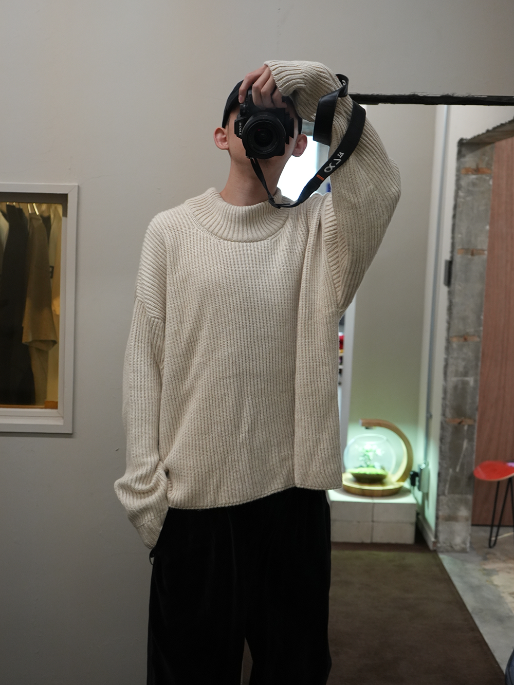 [40%OFF] FISHERMAN KNIT (OFF WHITE)