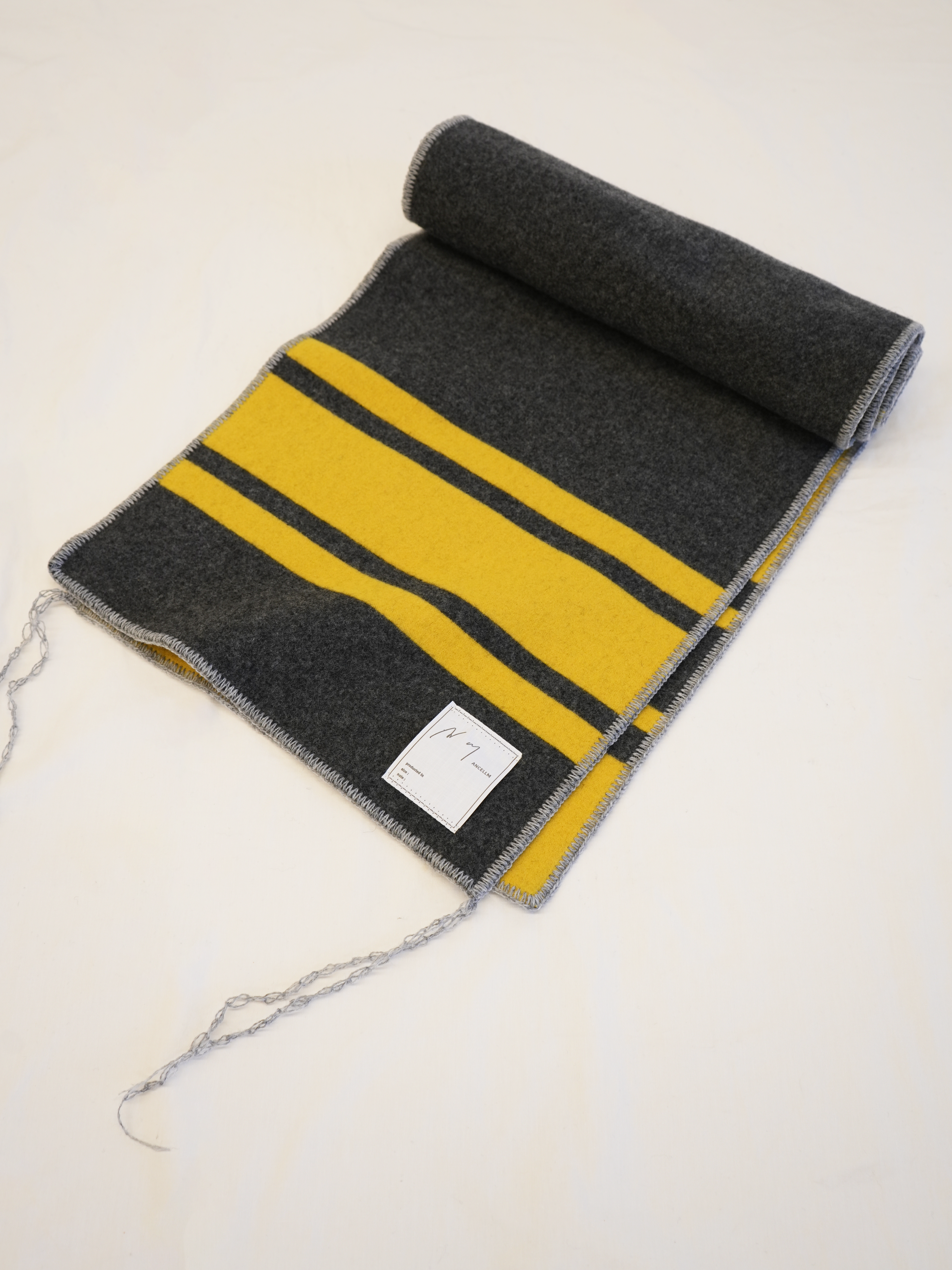 【ANCELLM / exclusive】WOOL BLANKET SCARF
