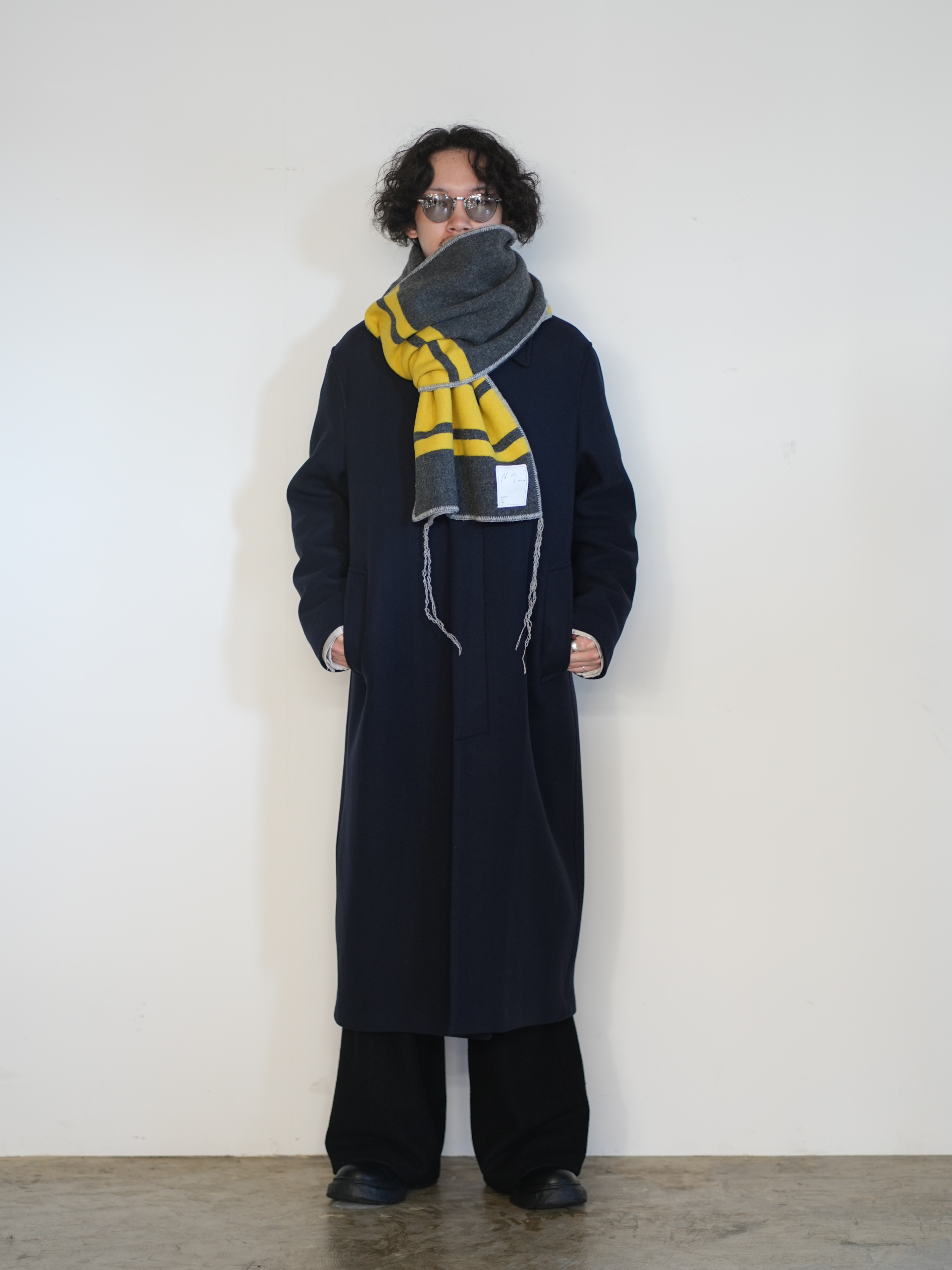 【ANCELLM / exclusive】WOOL BLANKET SCARF