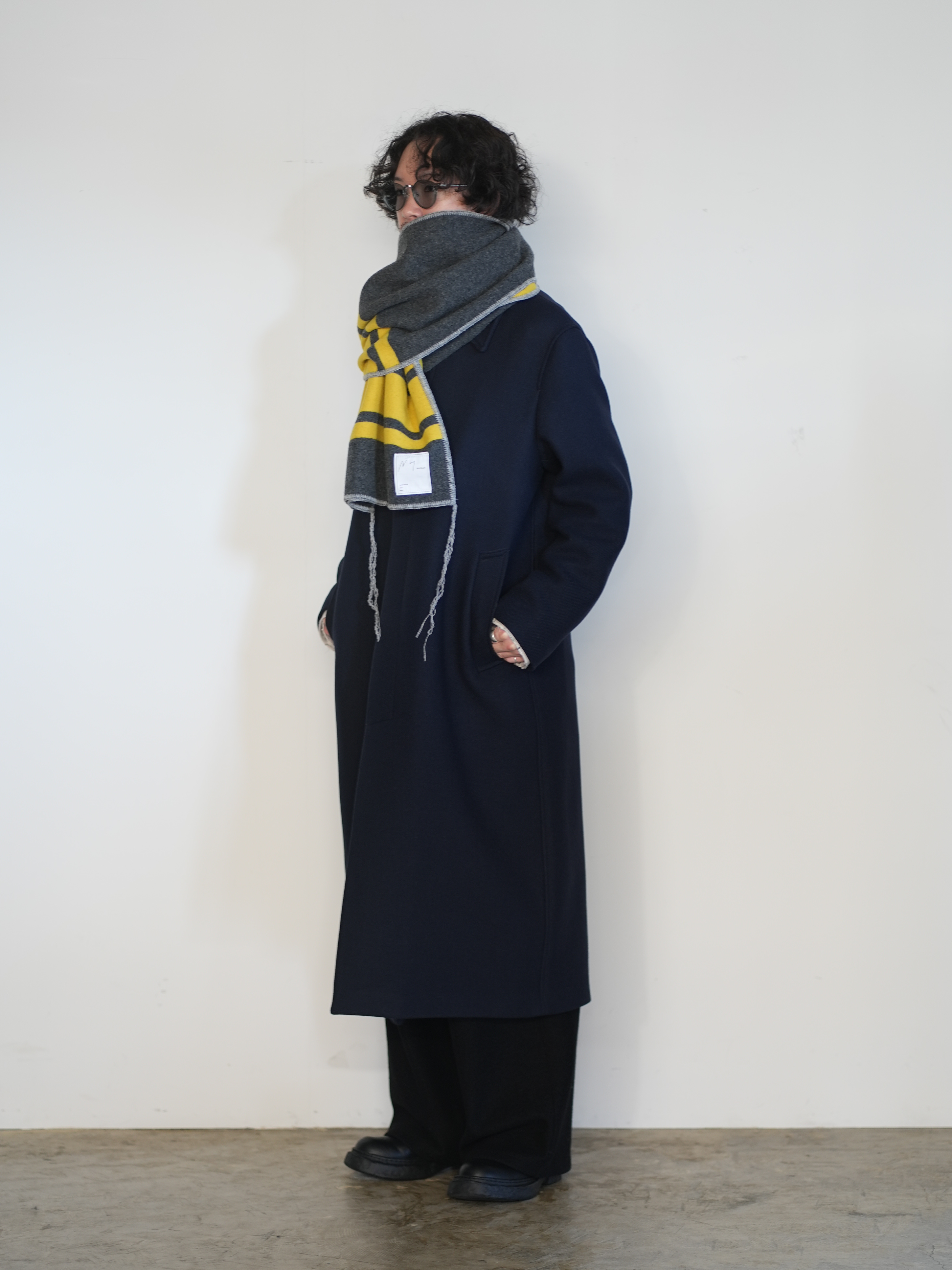 【ANCELLM / exclusive】WOOL BLANKET SCARF