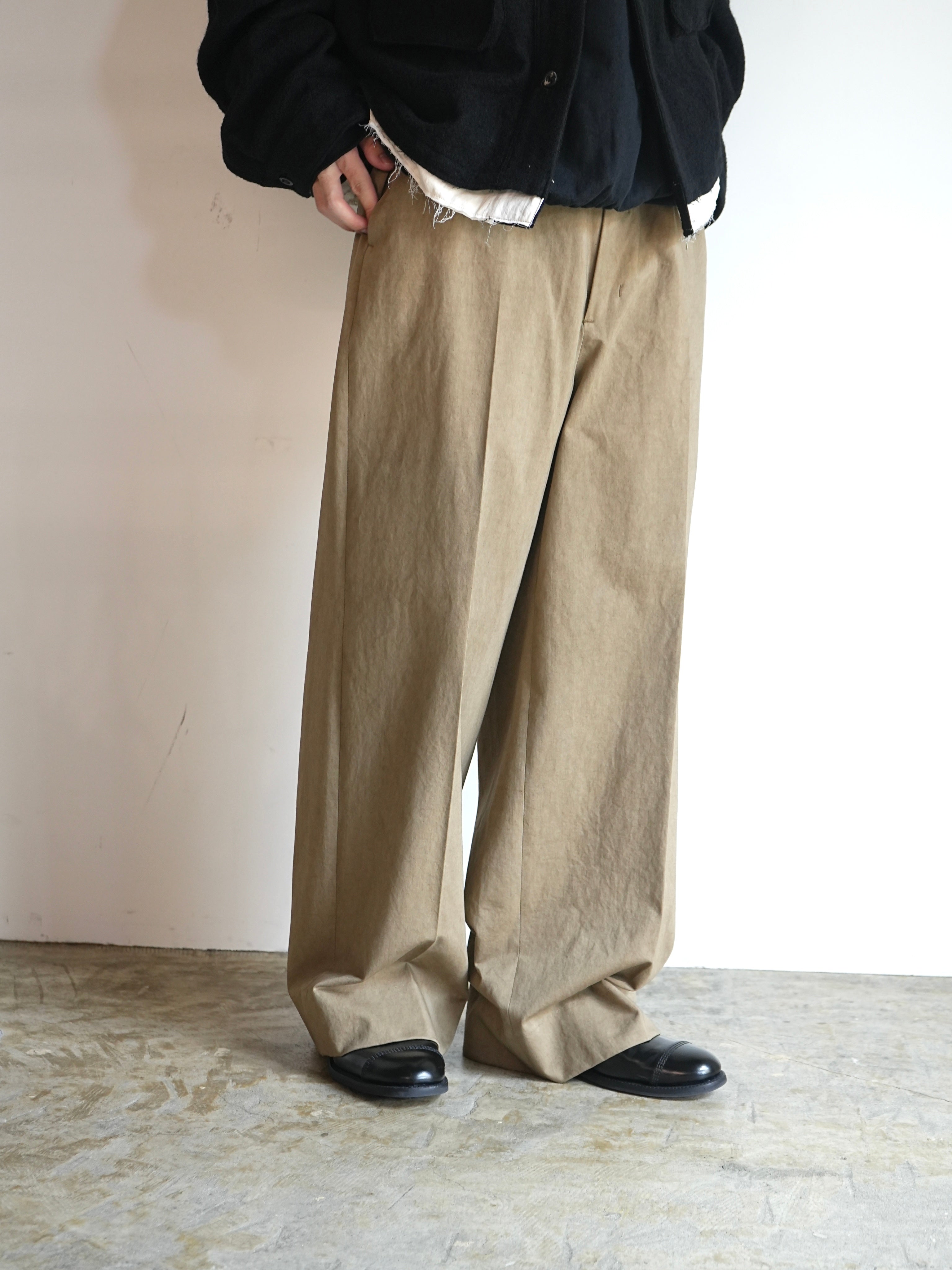 PIGMENT COTTON SLACKS