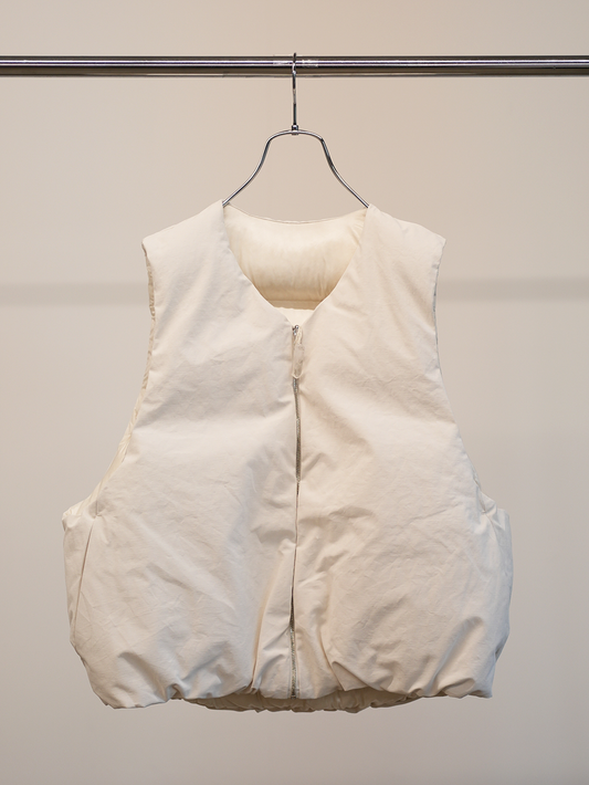 THE DOWN VEST(WHITE)