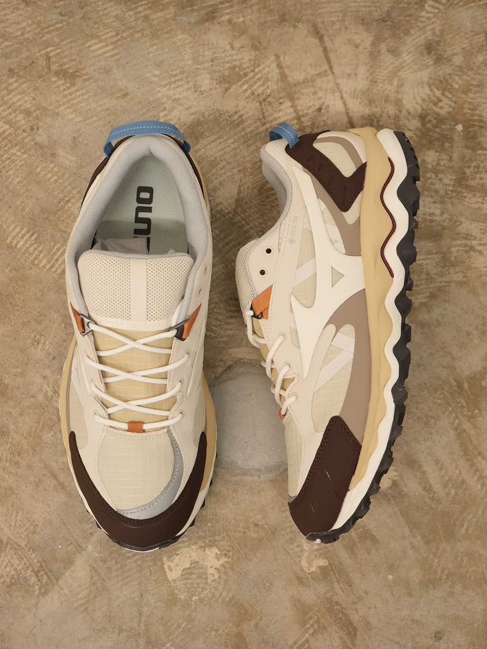 [40%OFF]WAVE MUZIN TL GX(BEIGE×OFF WHITE×BROWN)