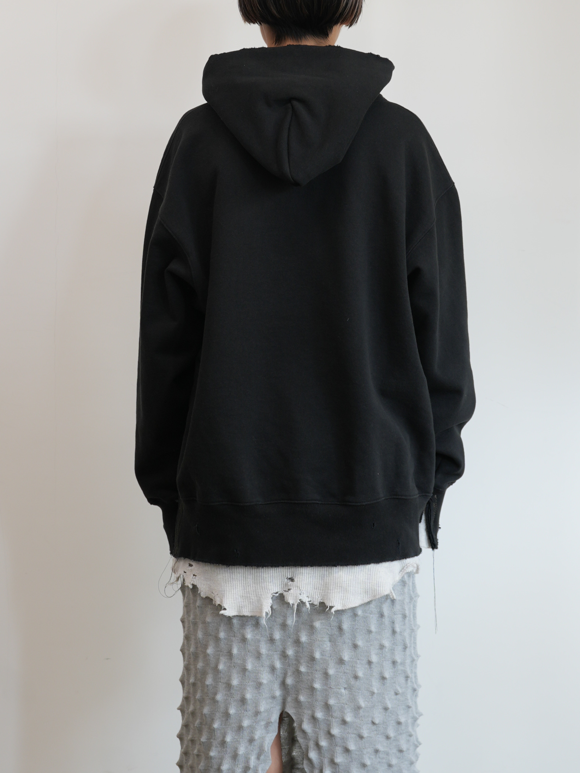 【ANCELLM/exclusive】 NEW YEAR SWEAT HOODIE(SNAKE BLACK)