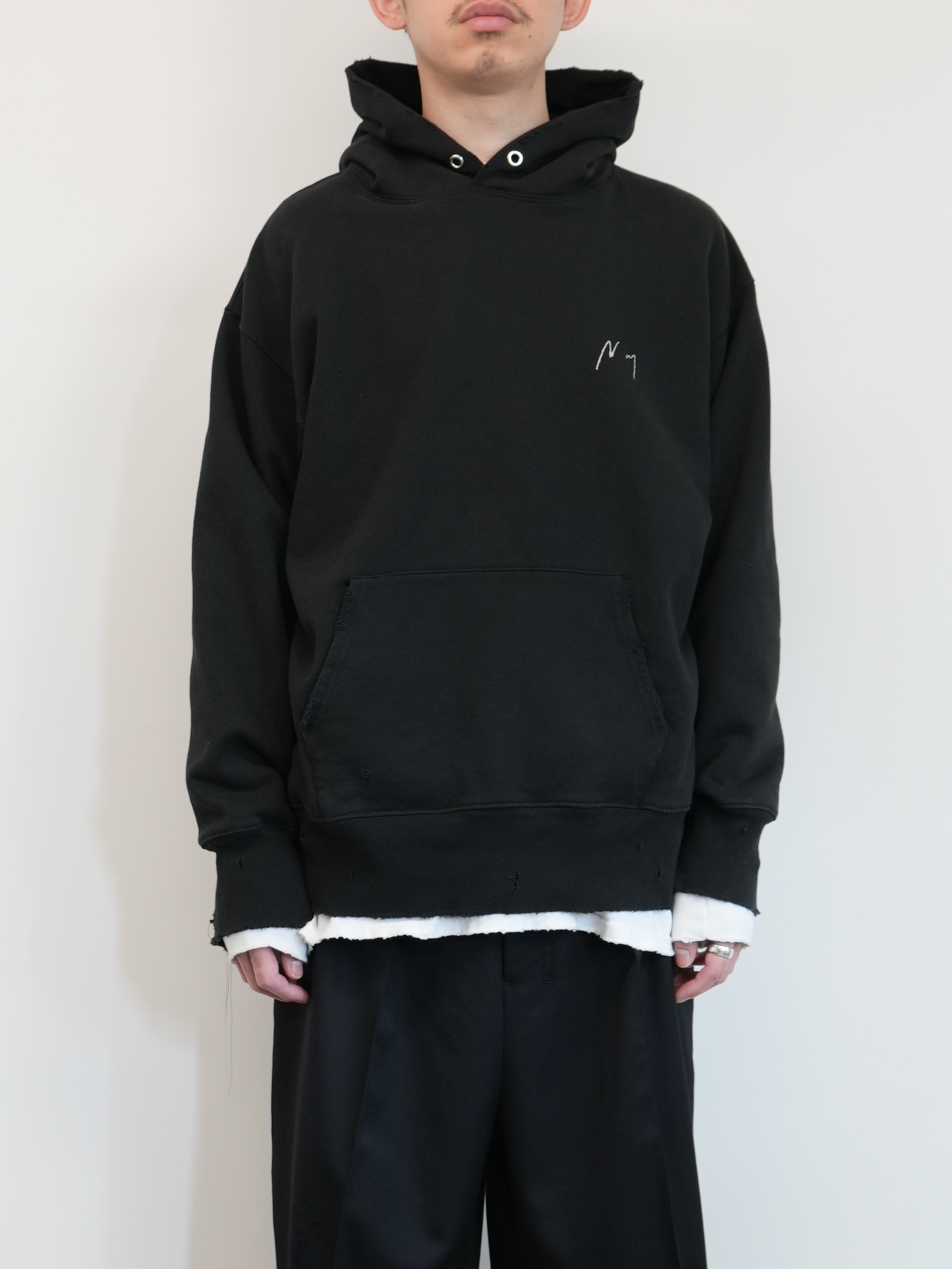 【ANCELLM/exclusive】 NEW YEAR SWEAT HOODIE(SNAKE BLACK)