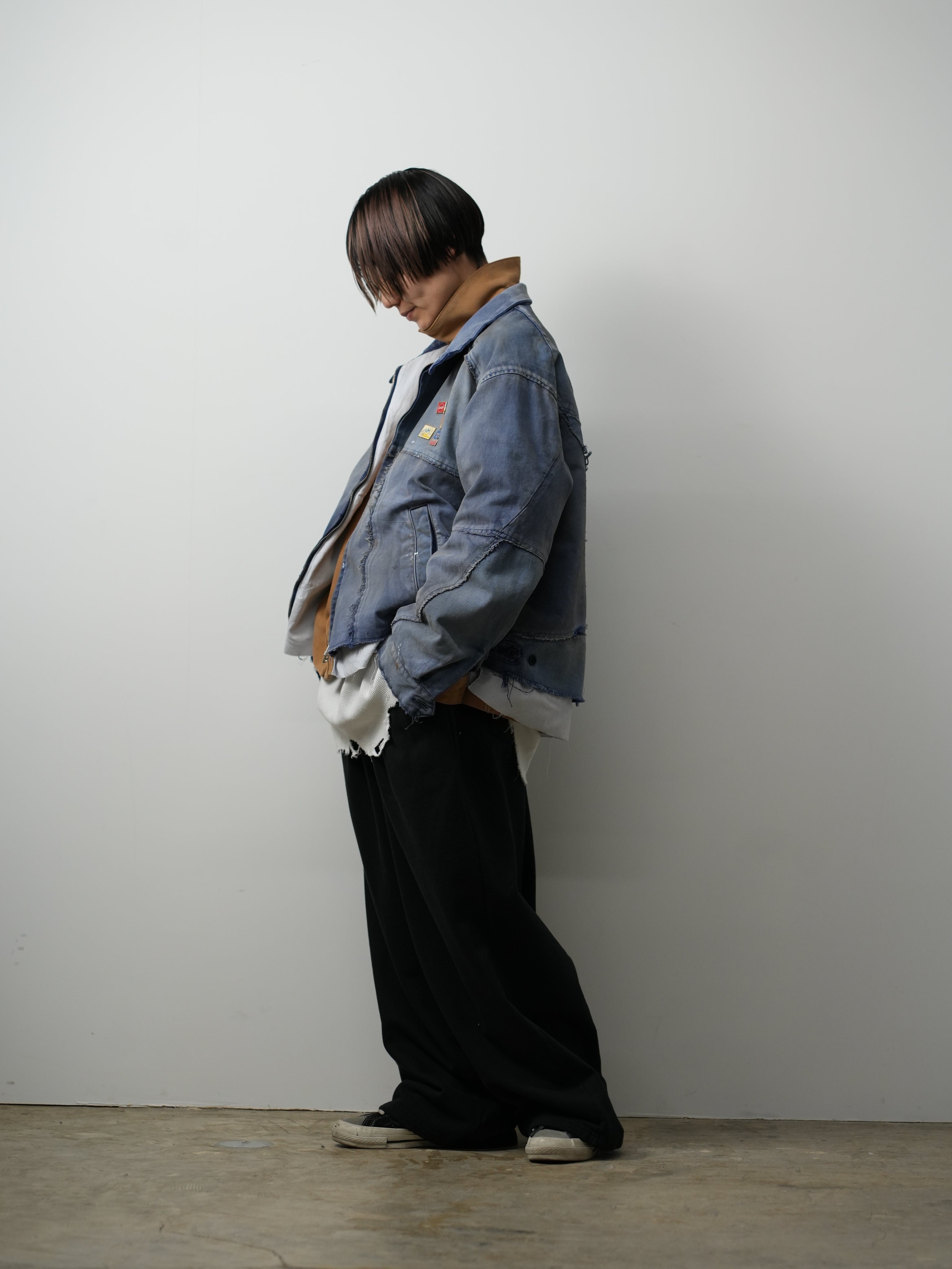 【ANCELLM/exclusive】"FRENCHWORK" PATCHWORK BLOUSON EX ①