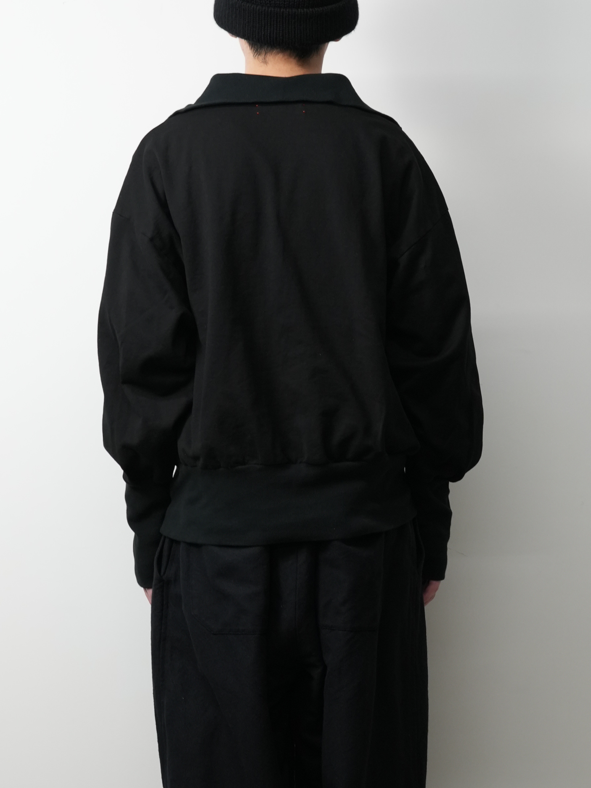 zip sweat(black)