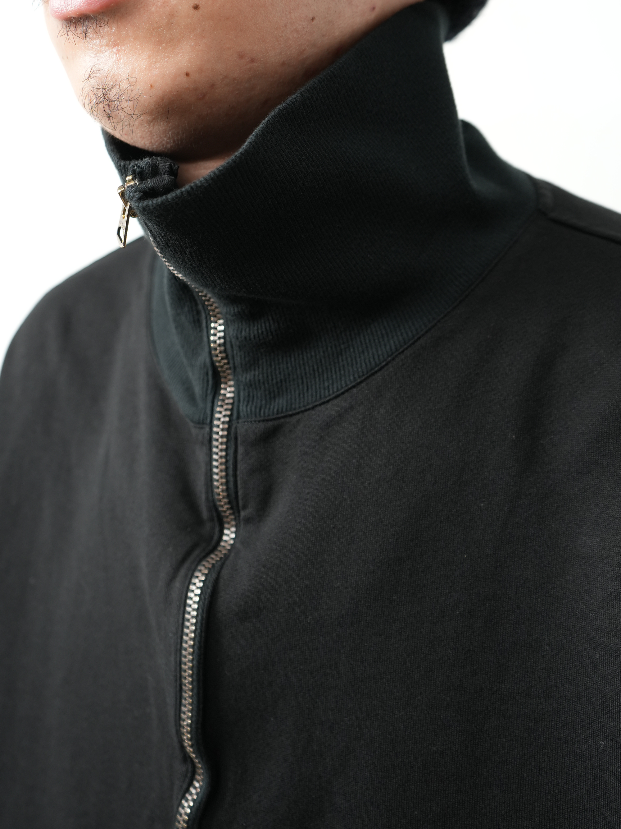 zip sweat(black)