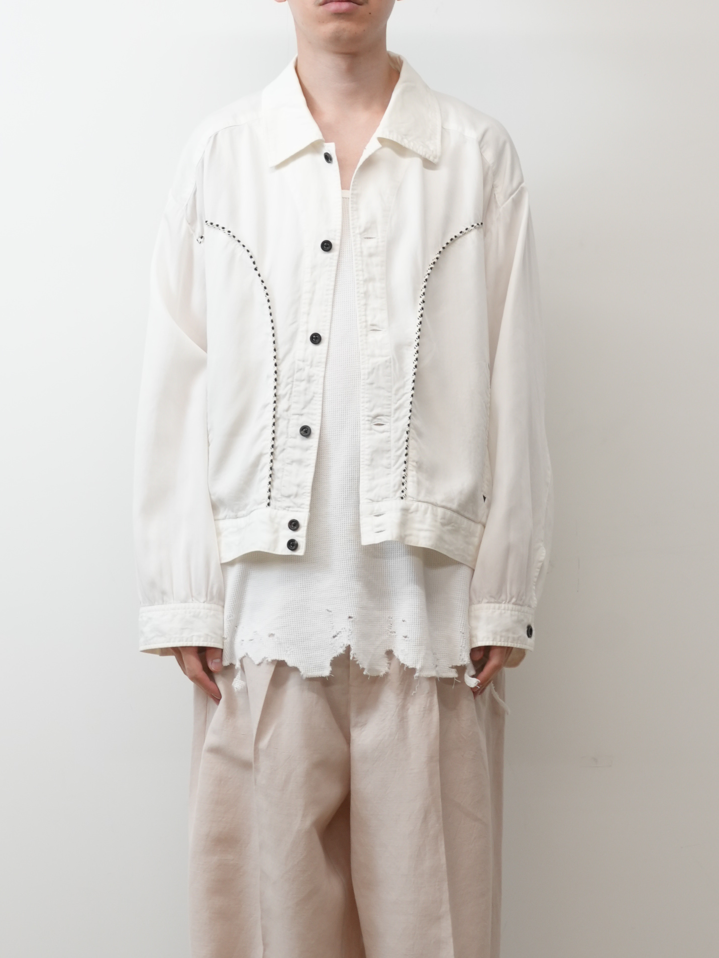 WESTERN JACKET(WHITE)