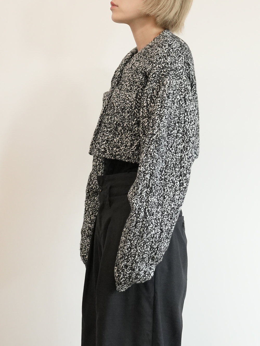 volume sleeve cardigan(MIX)