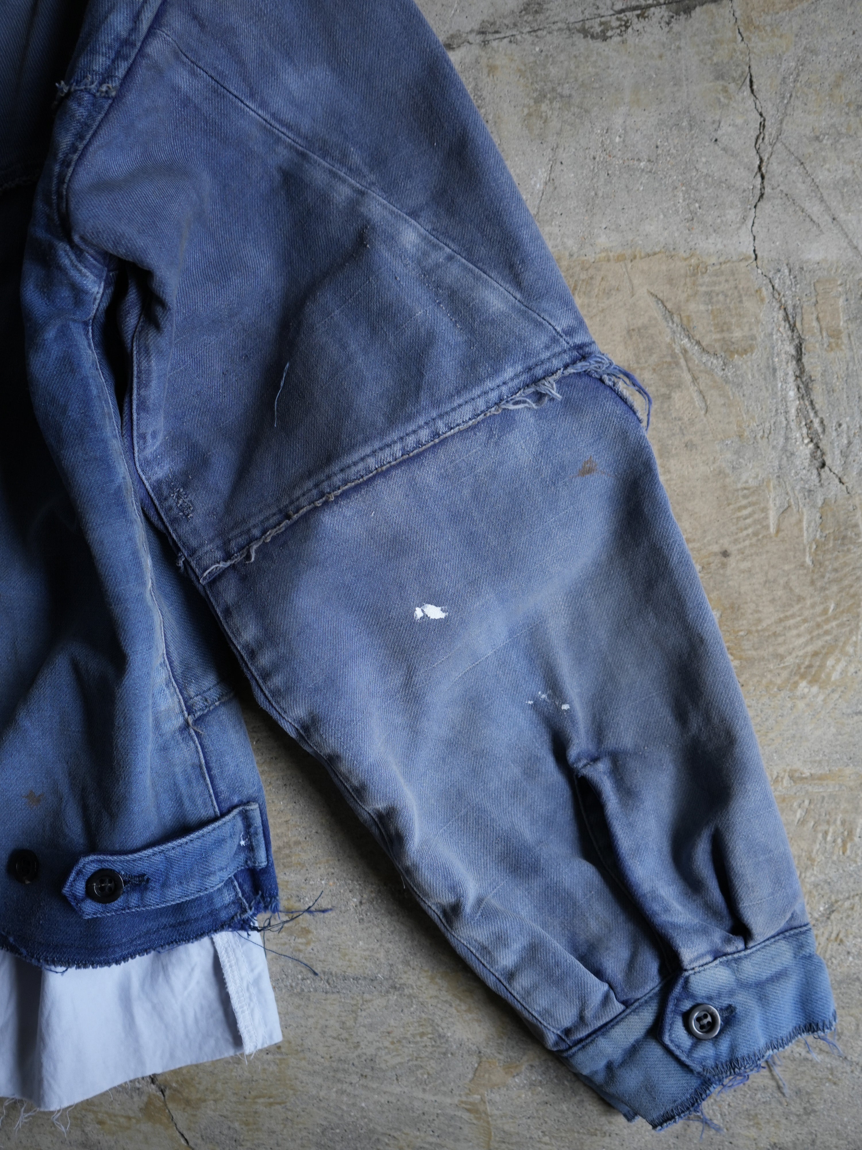 【ANCELLM/exclusive】"FRENCHWORK" PATCHWORK BLOUSON EX③