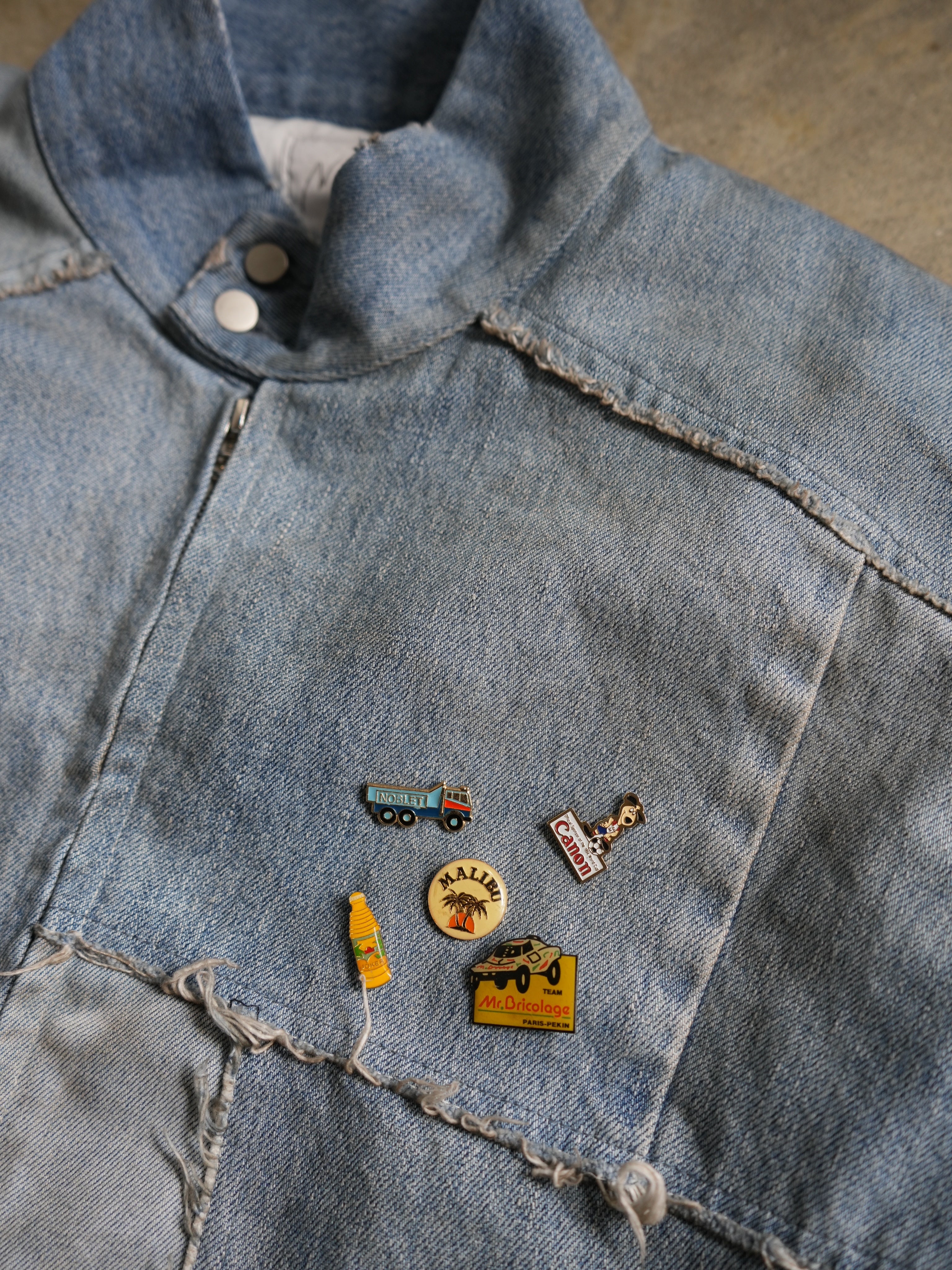 【ANCELLM/exclusive】"DENIM" PATCHWORK BLOUSON EX ③