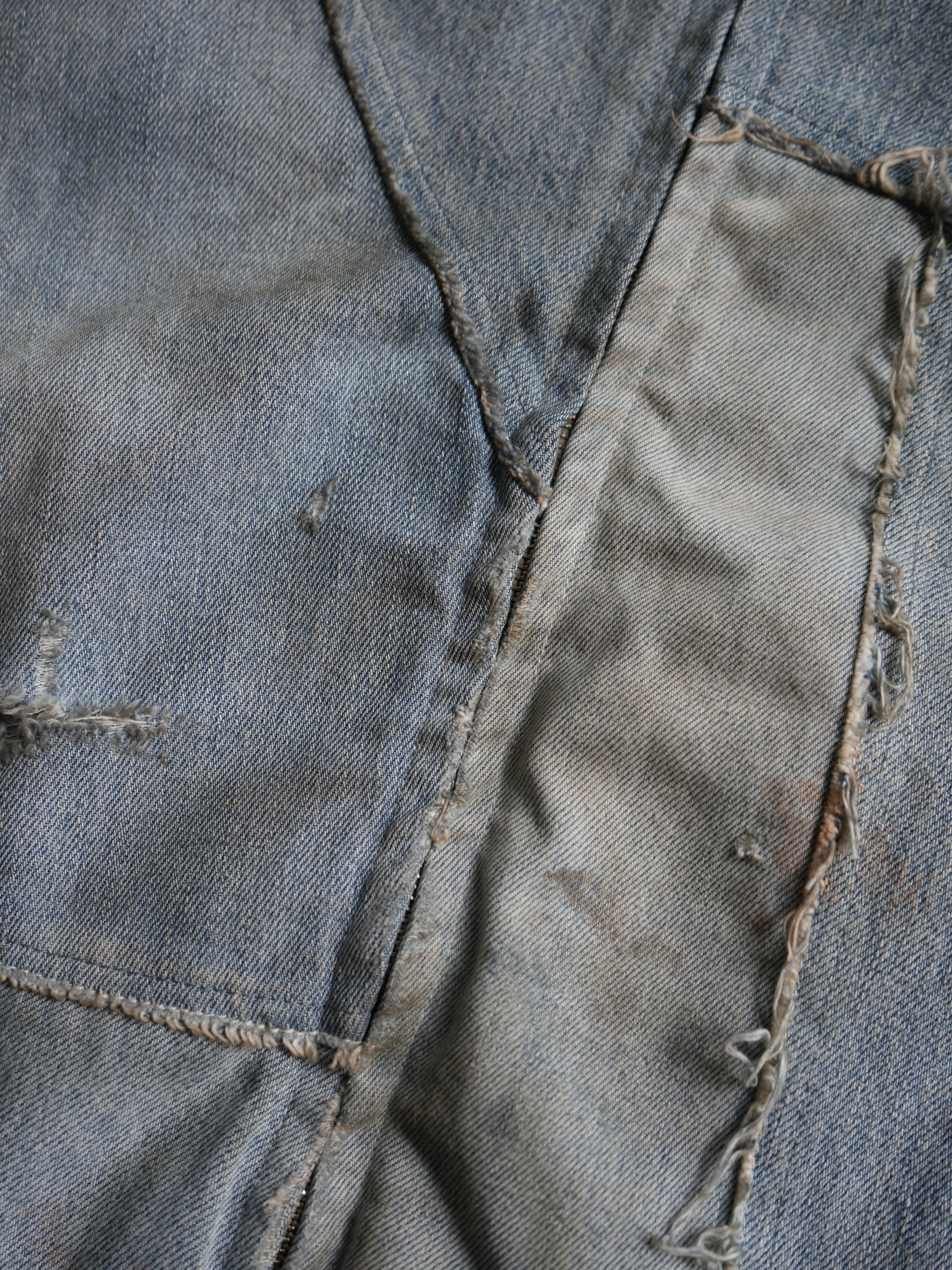 【ANCELLM/exclusive】"DENIM" PATCHWORK BLOUSON EX ③