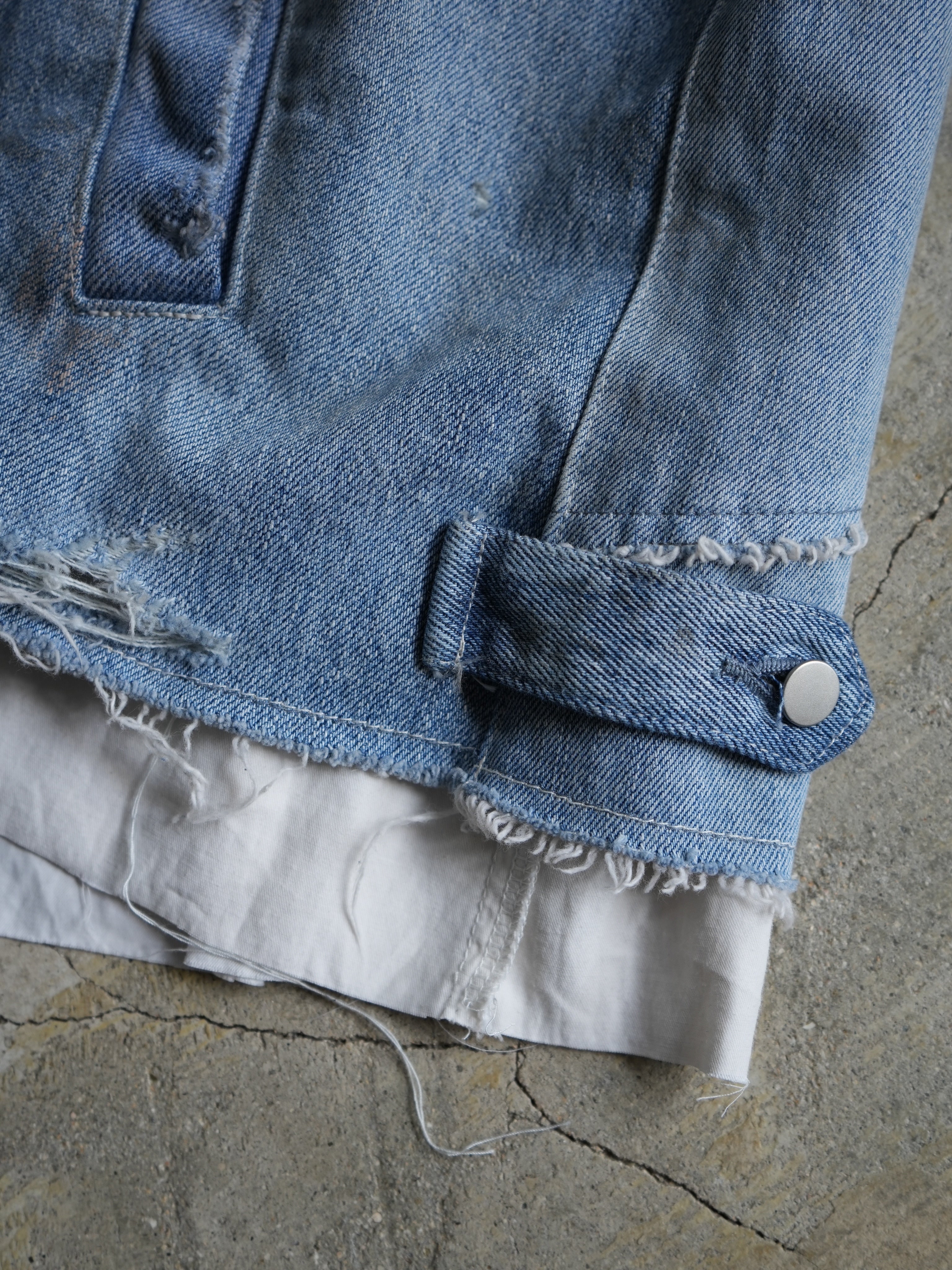 【ANCELLM/exclusive】"DENIM" PATCHWORK BLOUSON EX ③