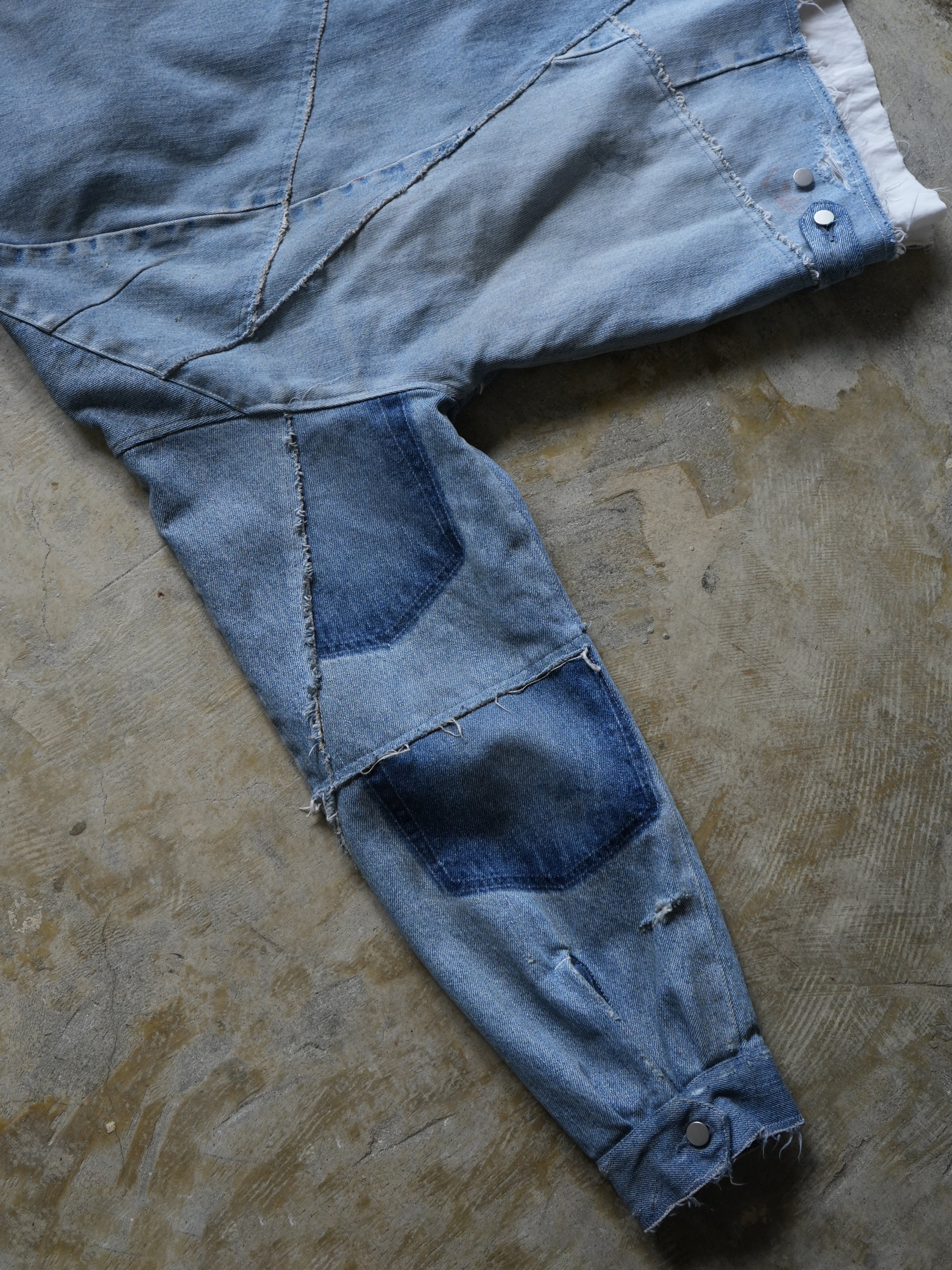 【ANCELLM/exclusive】"DENIM" PATCHWORK BLOUSON EX ③