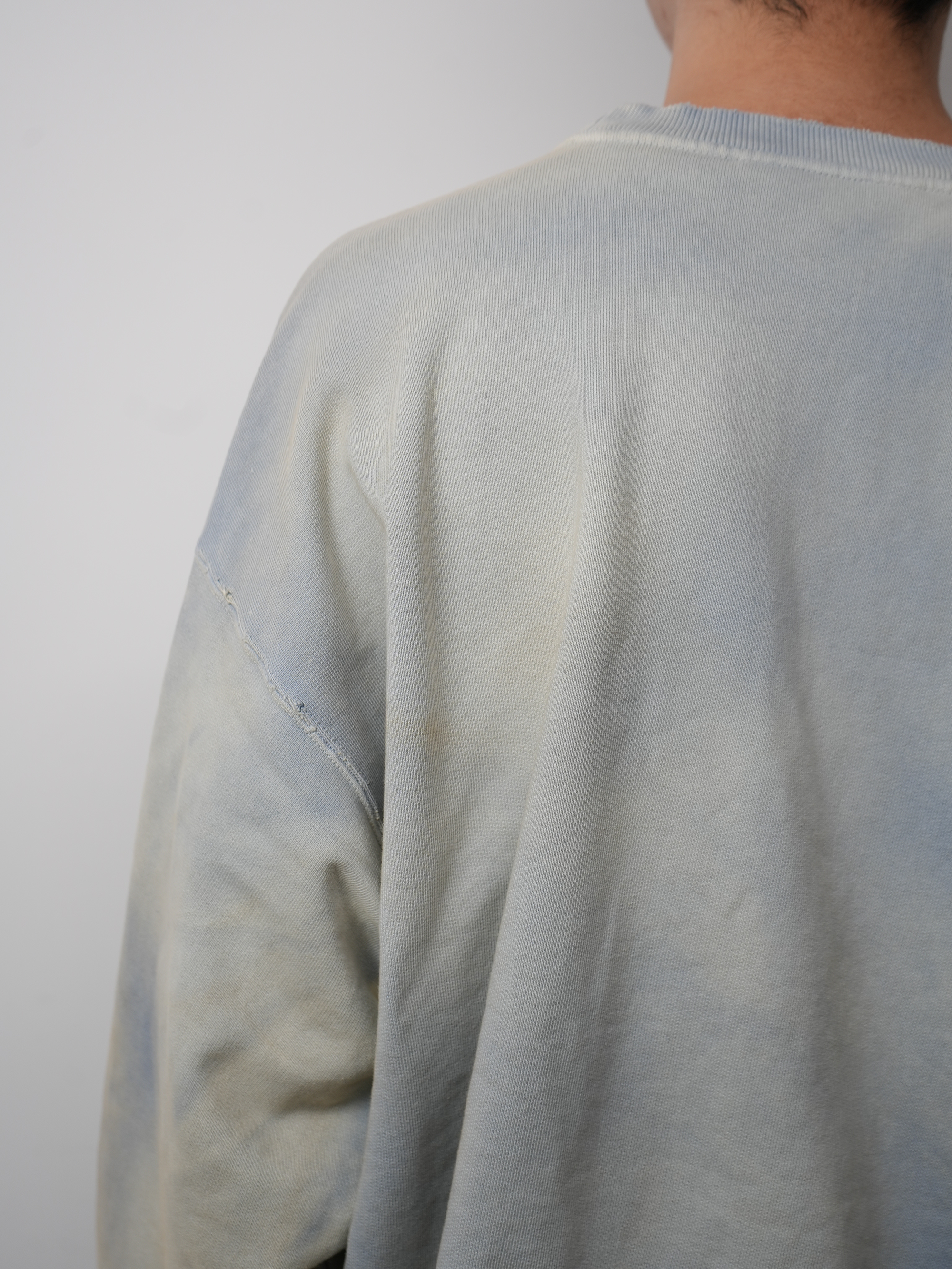 UNEVENNESS SWEAT SHIRT(SAX)