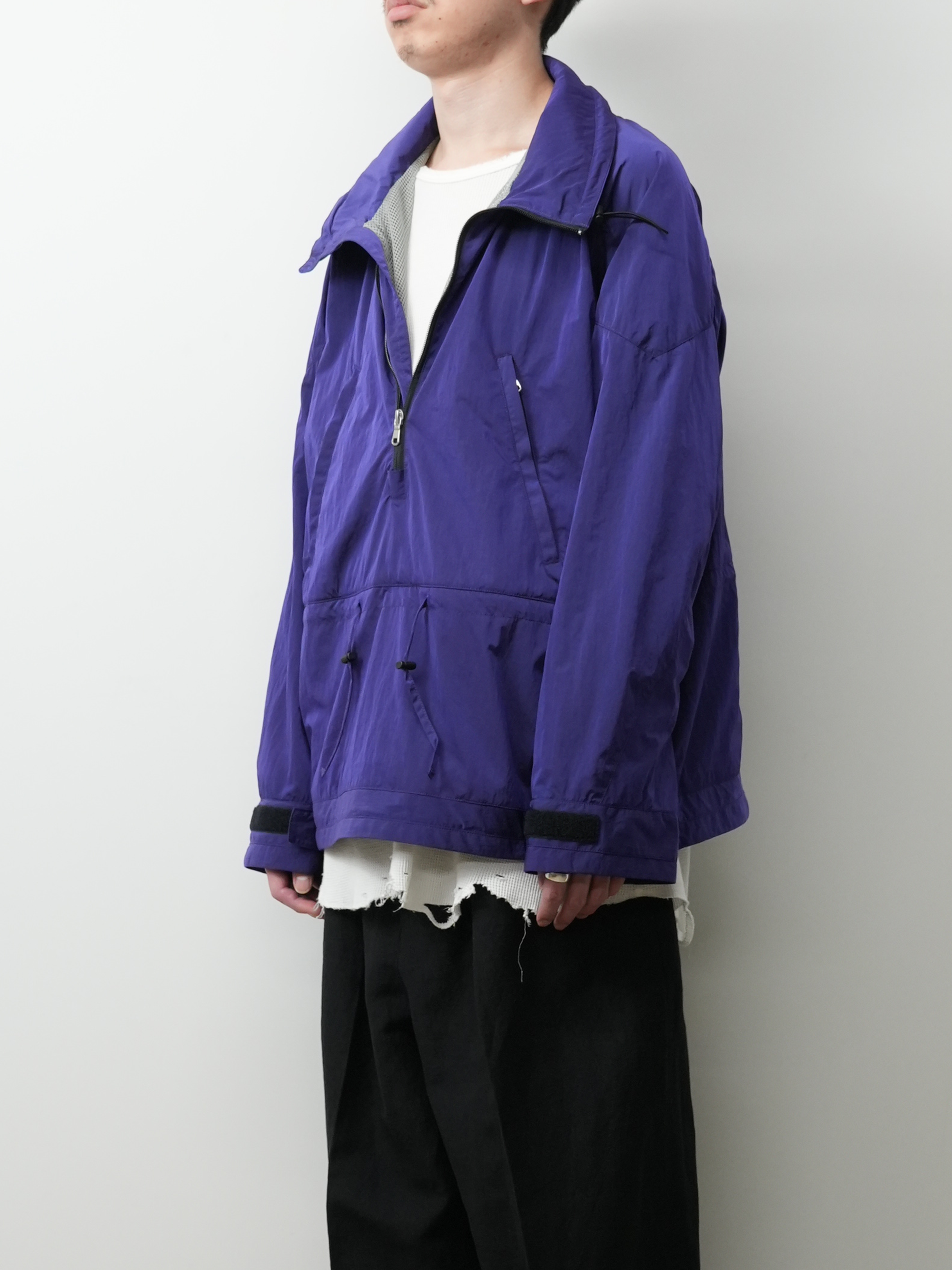 NYLON PULLOVER JACKET(PURPLE)