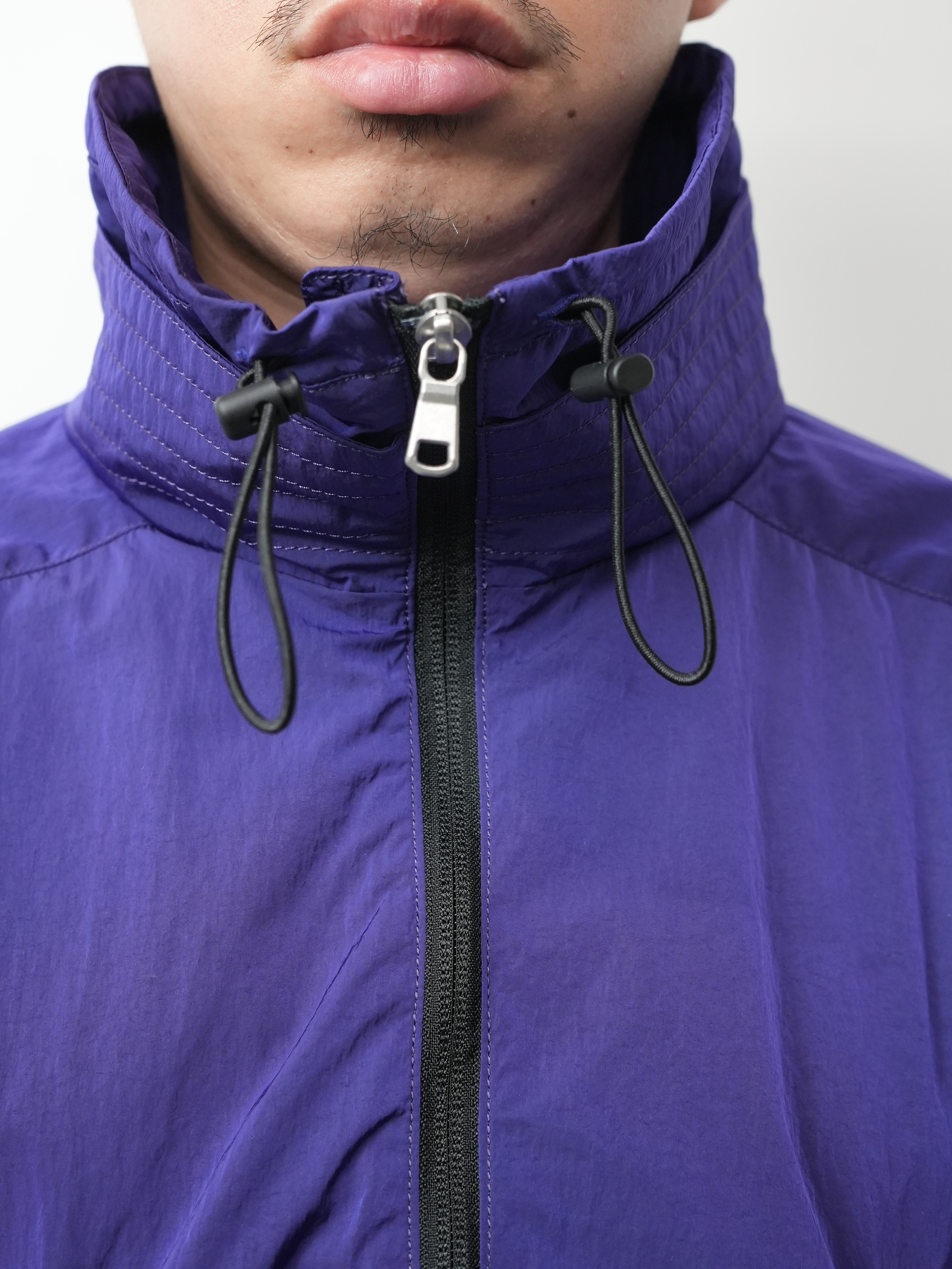 NYLON PULLOVER JACKET(PURPLE)