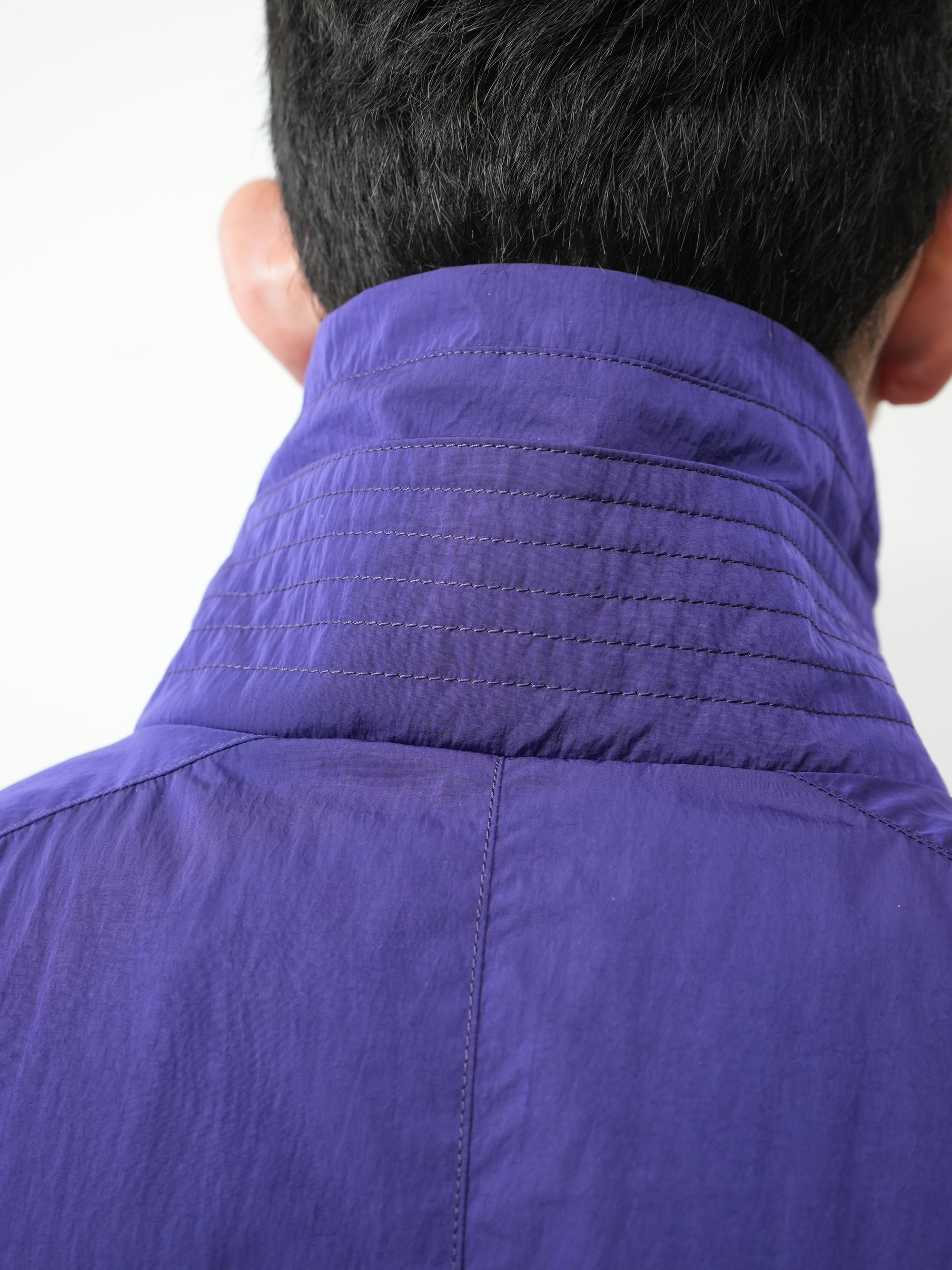 NYLON PULLOVER JACKET(PURPLE)