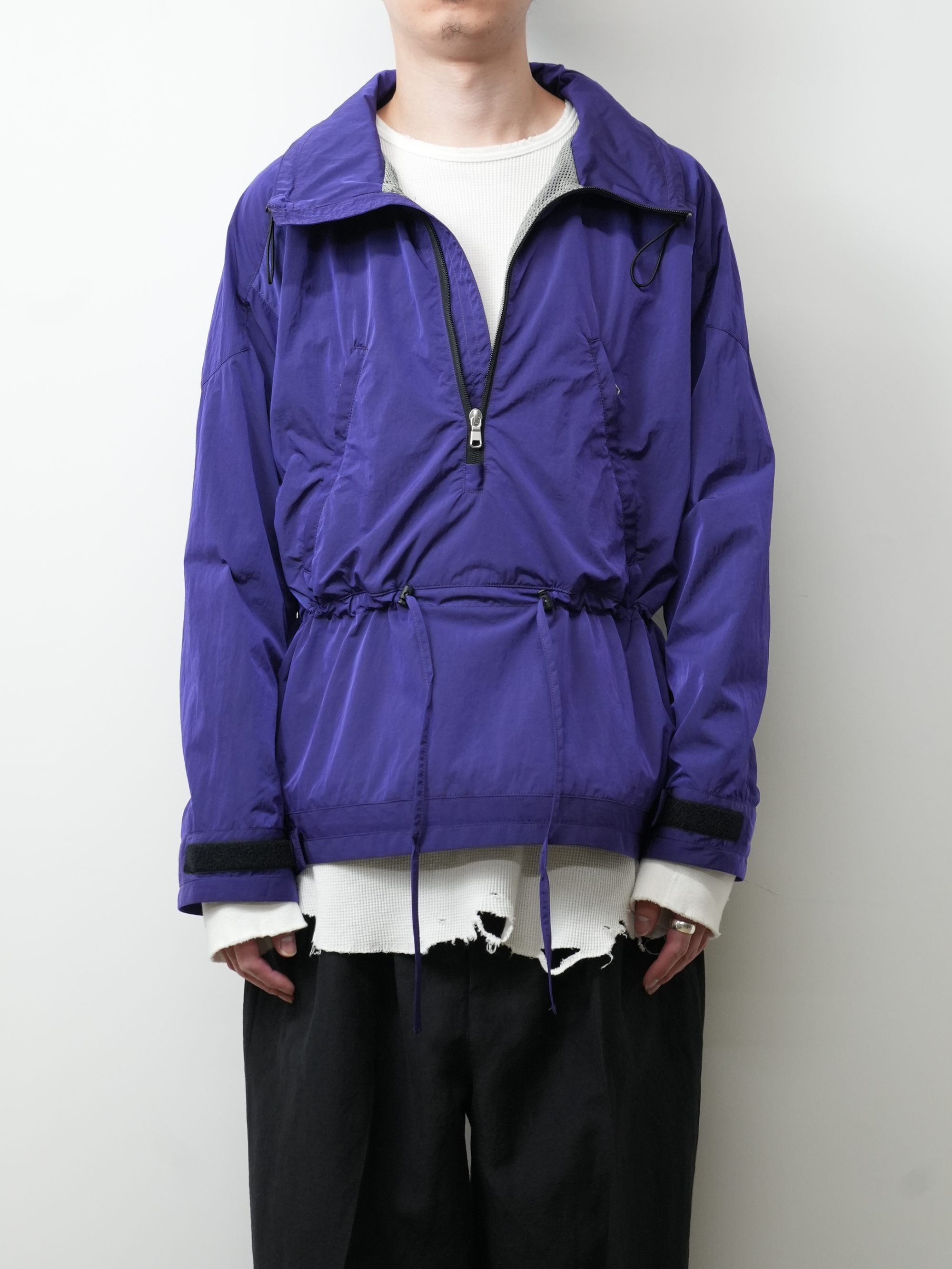 NYLON PULLOVER JACKET(PURPLE)