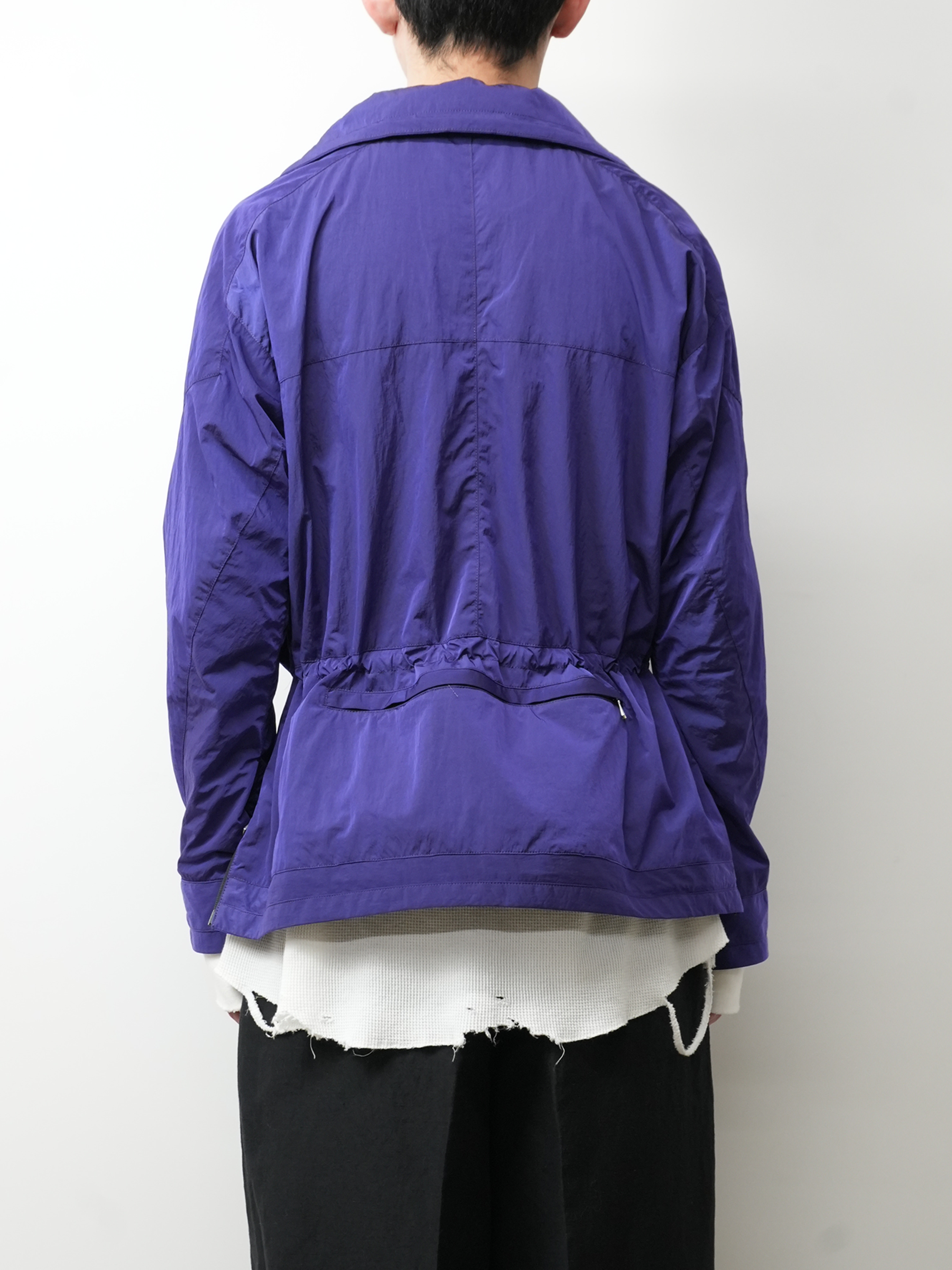 NYLON PULLOVER JACKET(PURPLE)