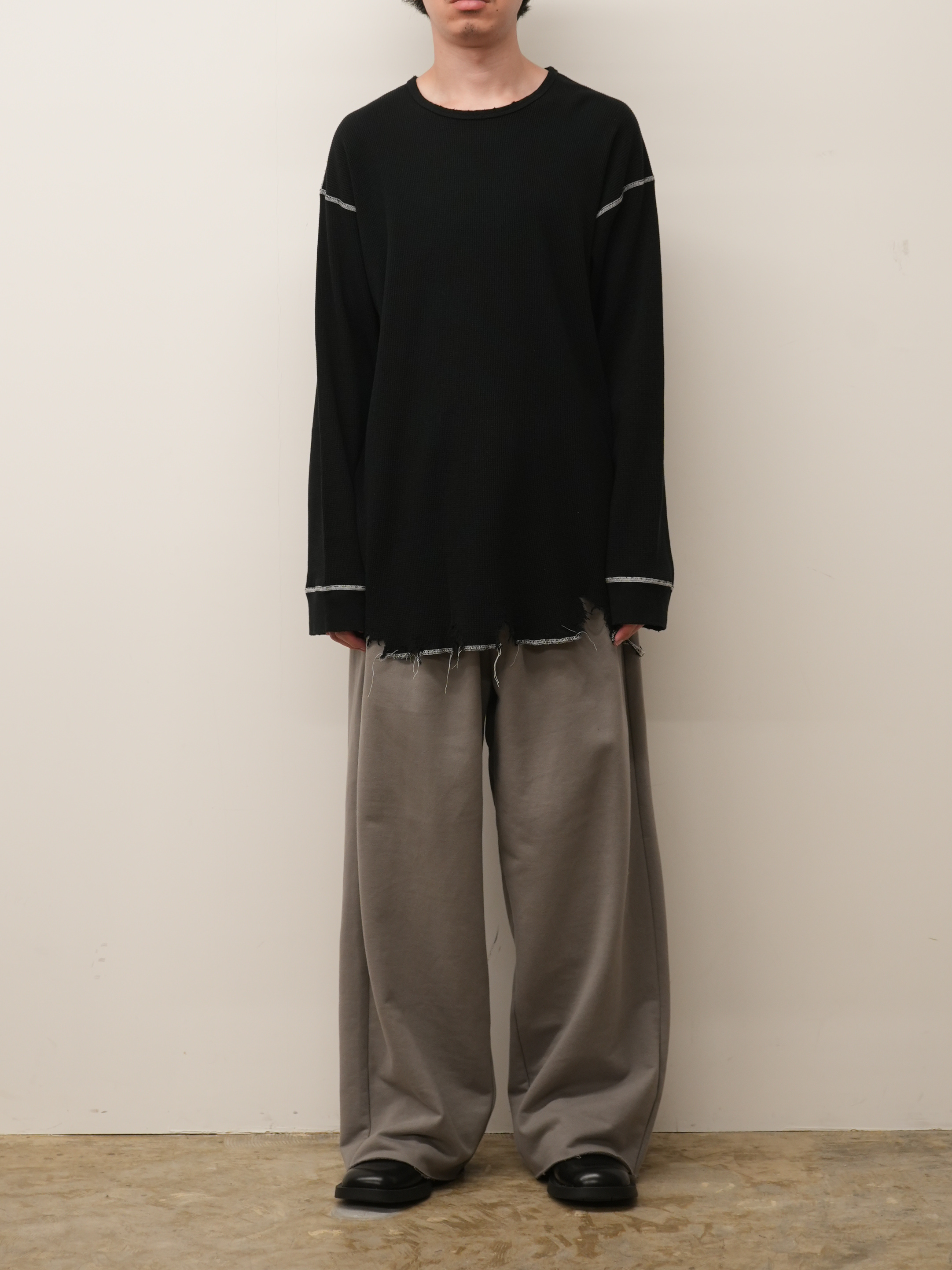 トップス S.F.C WAFFLE CREW TECH LS TEE LS Crew Waffle Tee – Save Khaki United