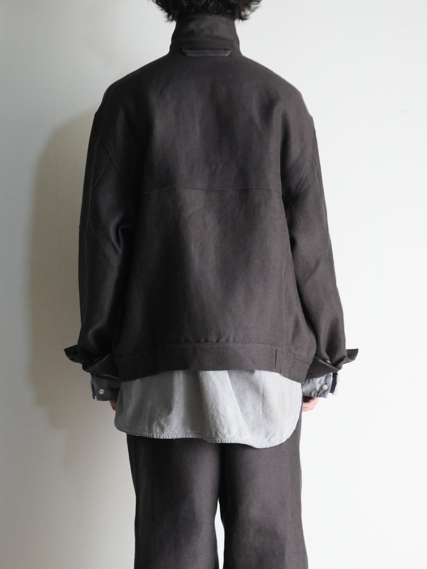 washi hemp blouson