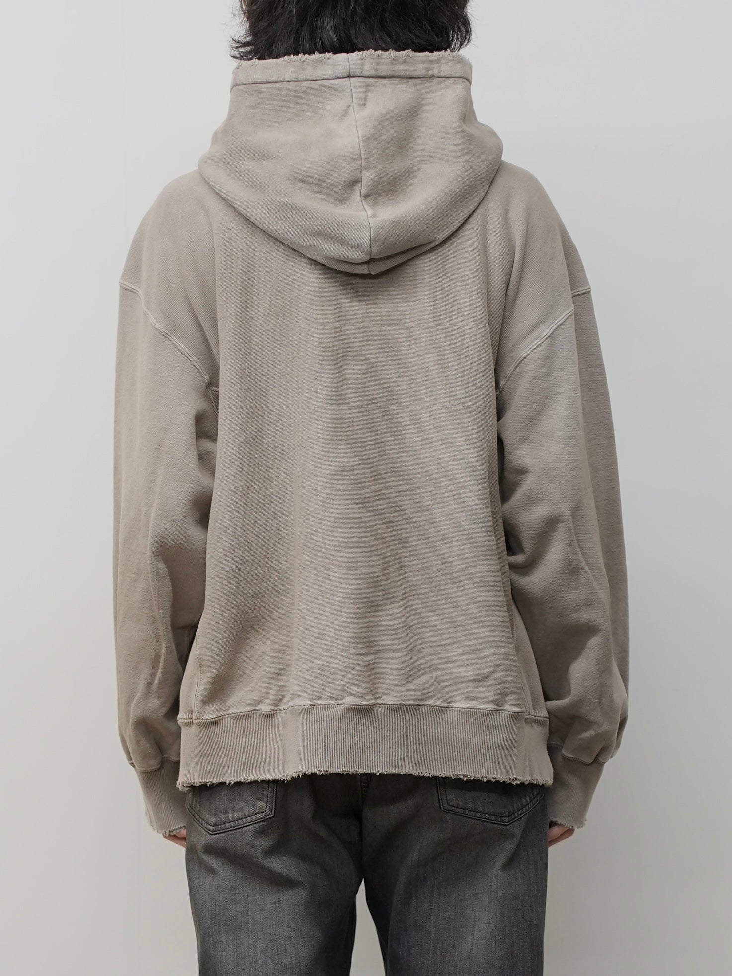 SWITCHING HOODIE(GRAY)