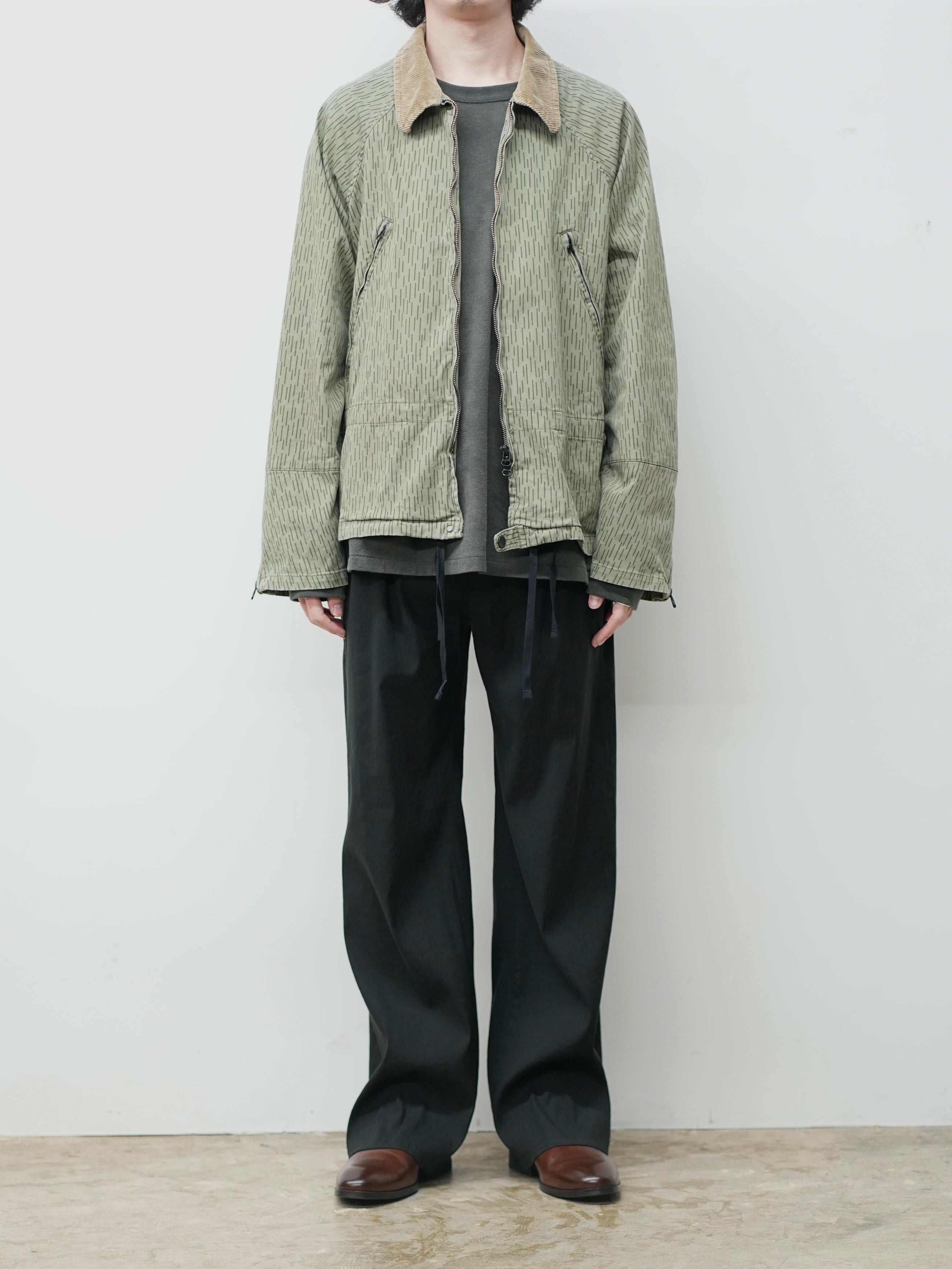 CAMO ZIPUP JACKET(RAIN DROP CAMO)