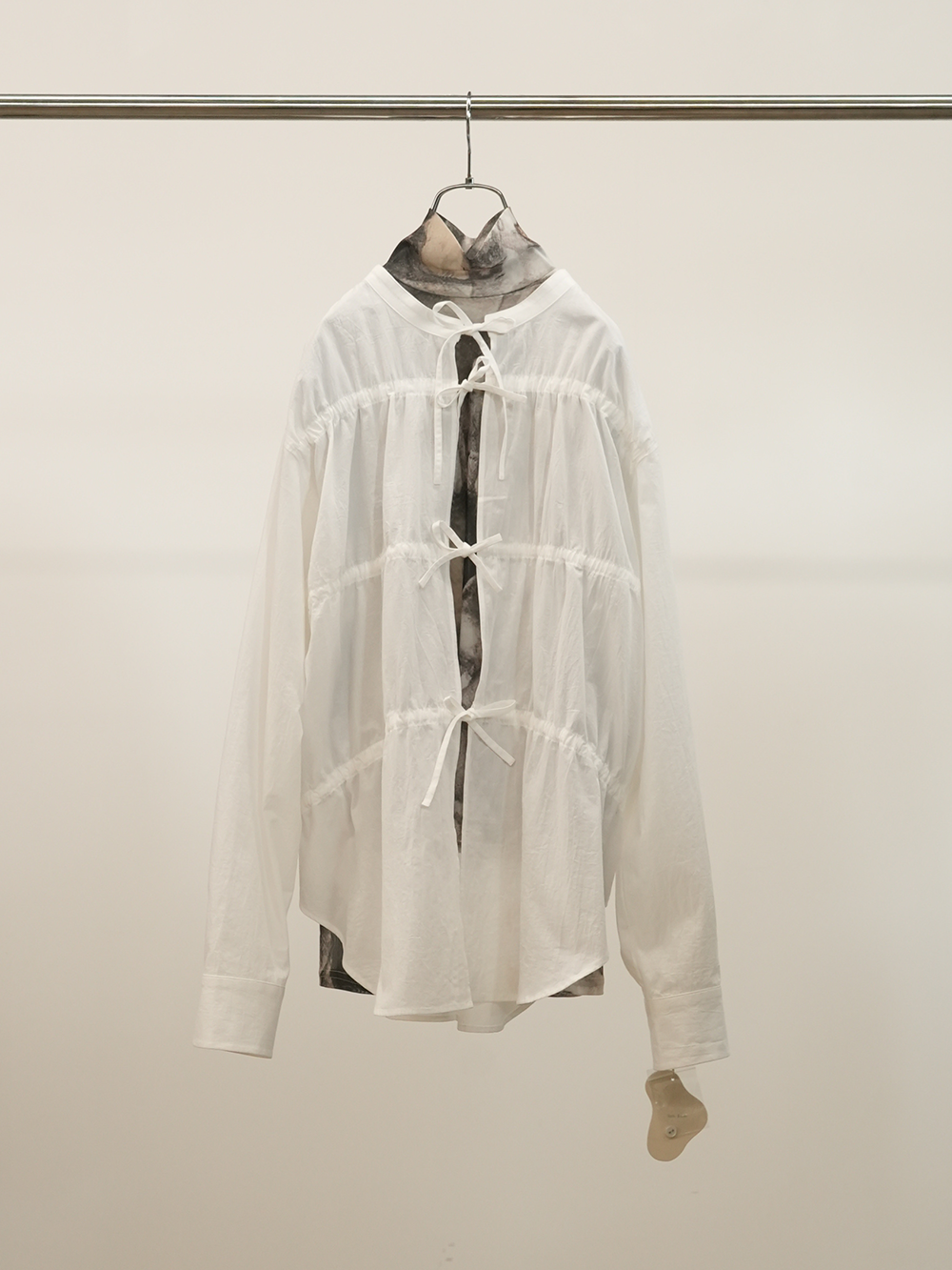 Organic Cotton Drawstring Shirt(Off)