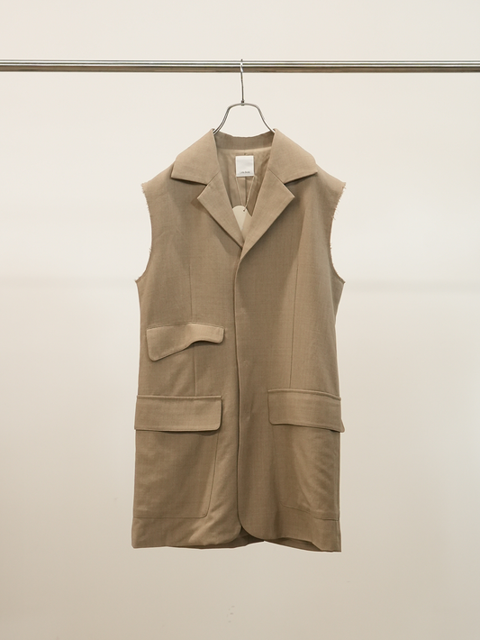 Tailored Long Gilet