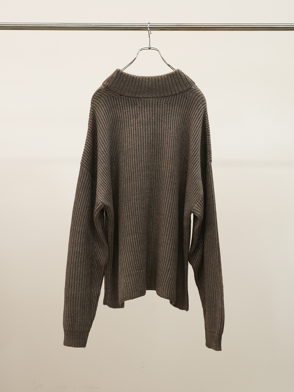 [40%OFF] FISHERMAN KNIT (DARK GREY)