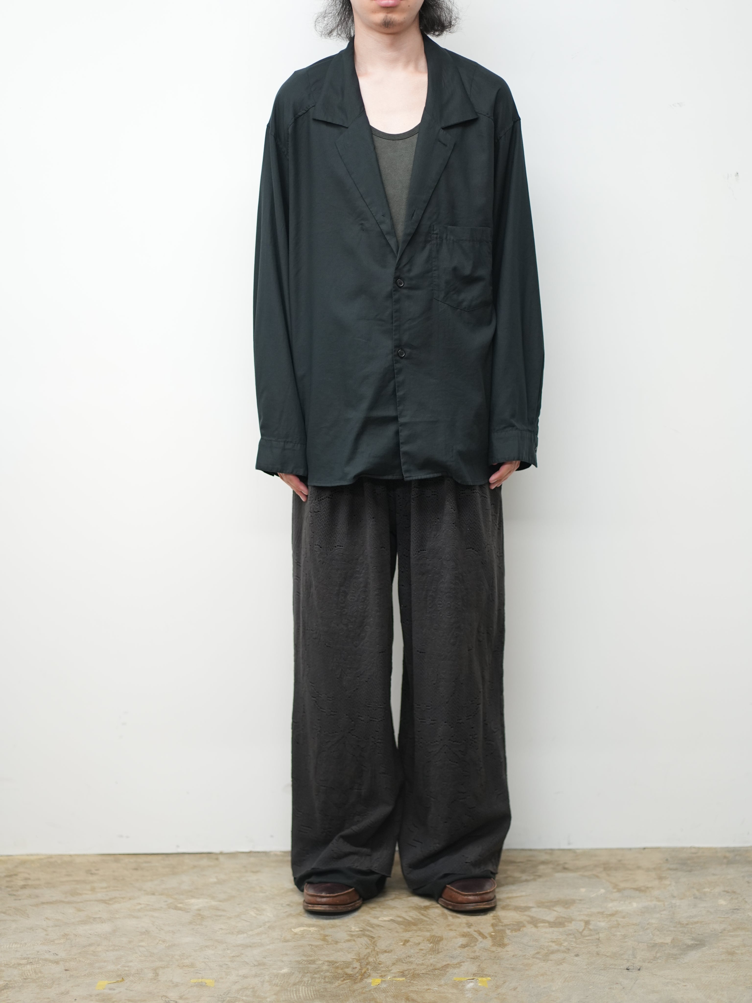 C/S TAILORED SHIRT(BLACK)