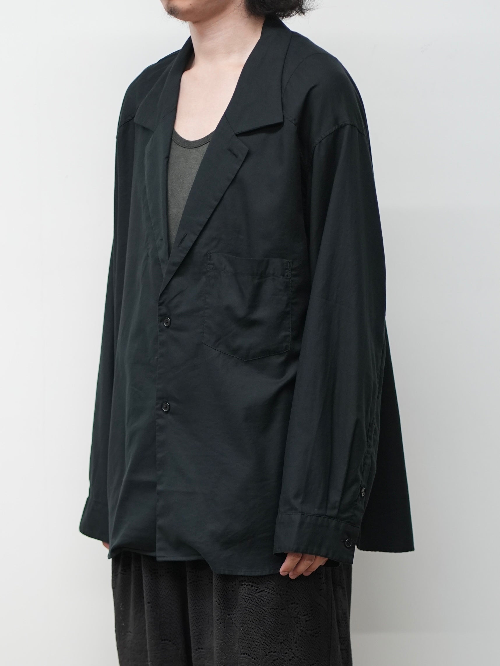C/S TAILORED SHIRT(BLACK)