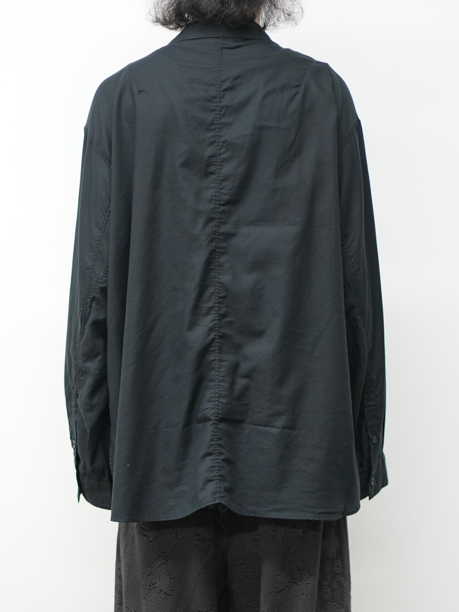C/S TAILORED SHIRT(BLACK)